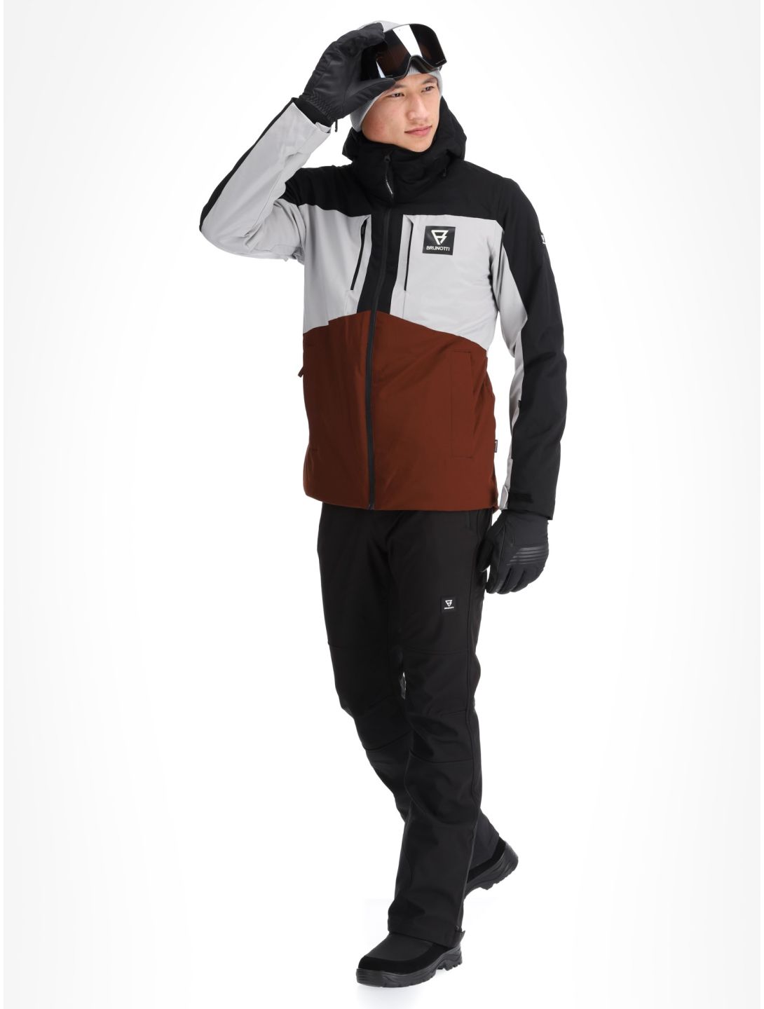 Brunotti, Aratin ski jacket men Black black 