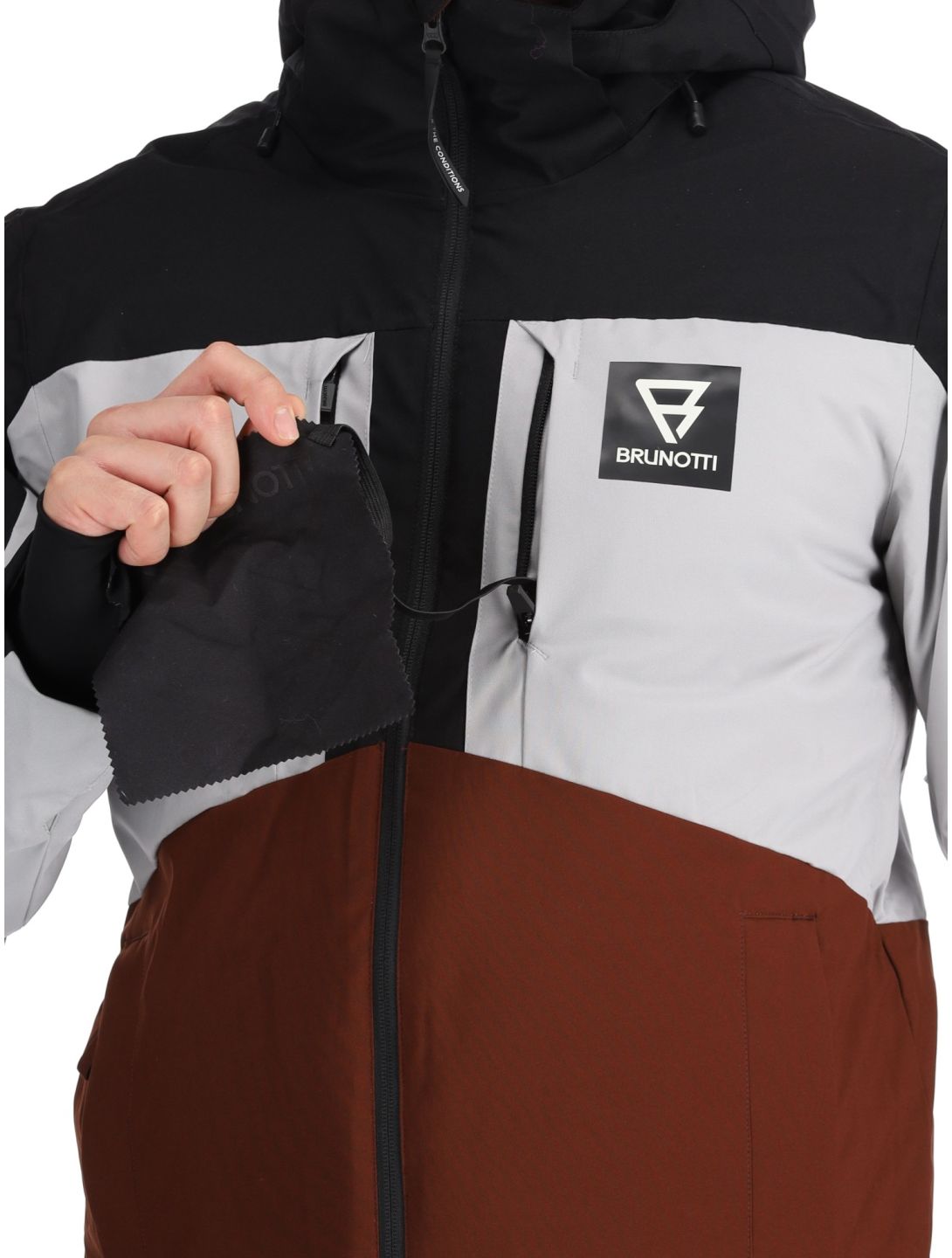 Brunotti, Aratin ski jacket men Black black 