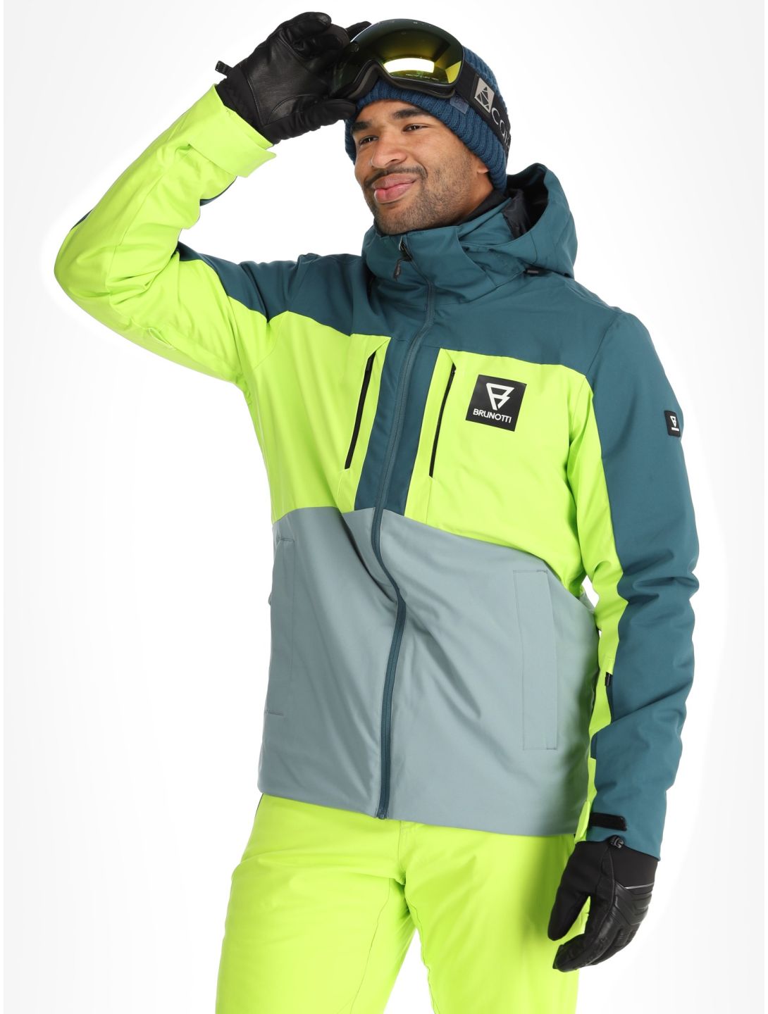 Brunotti, Aratin ski jacket men Fuel Green green 