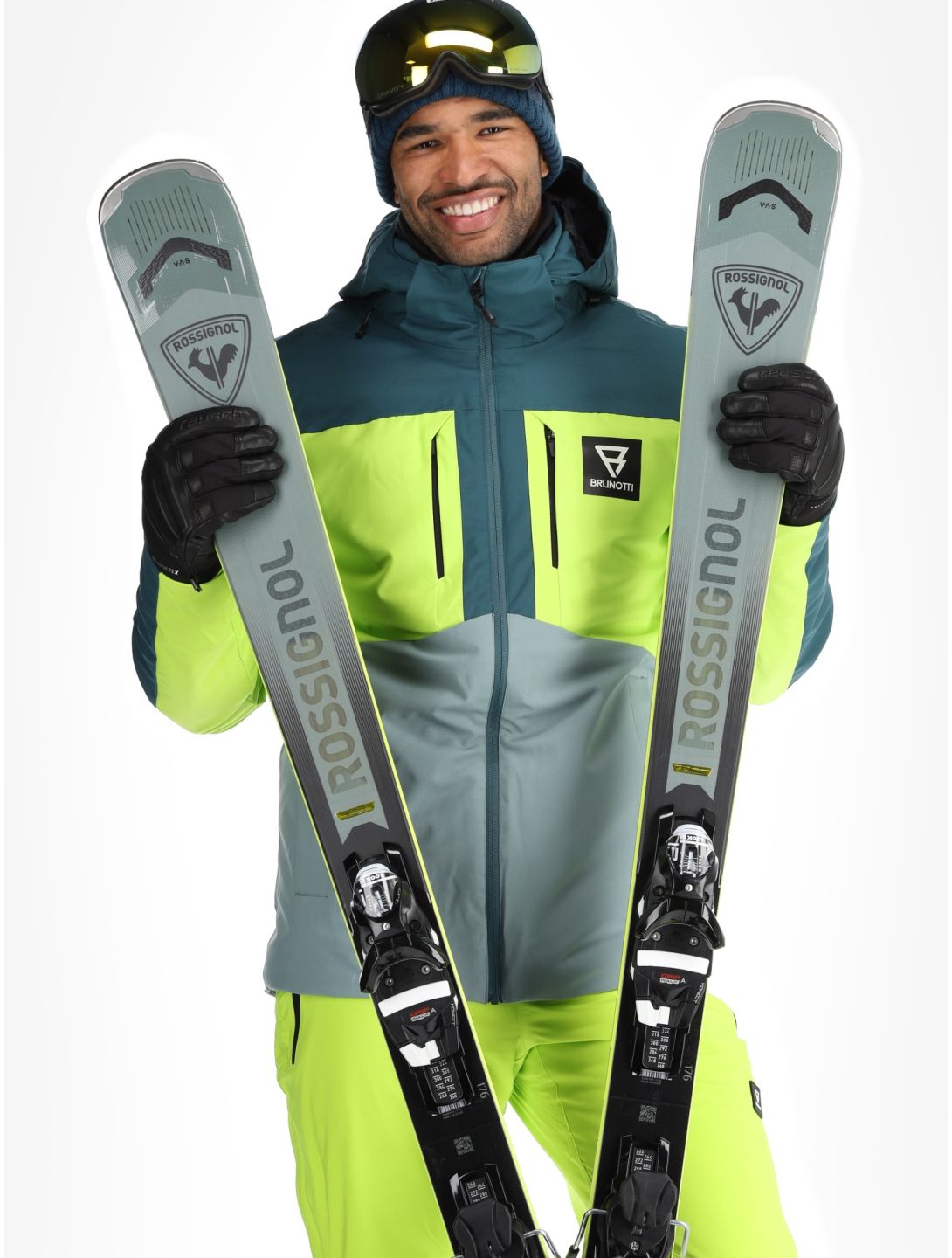 Brunotti, Aratin ski jacket men Fuel Green green 