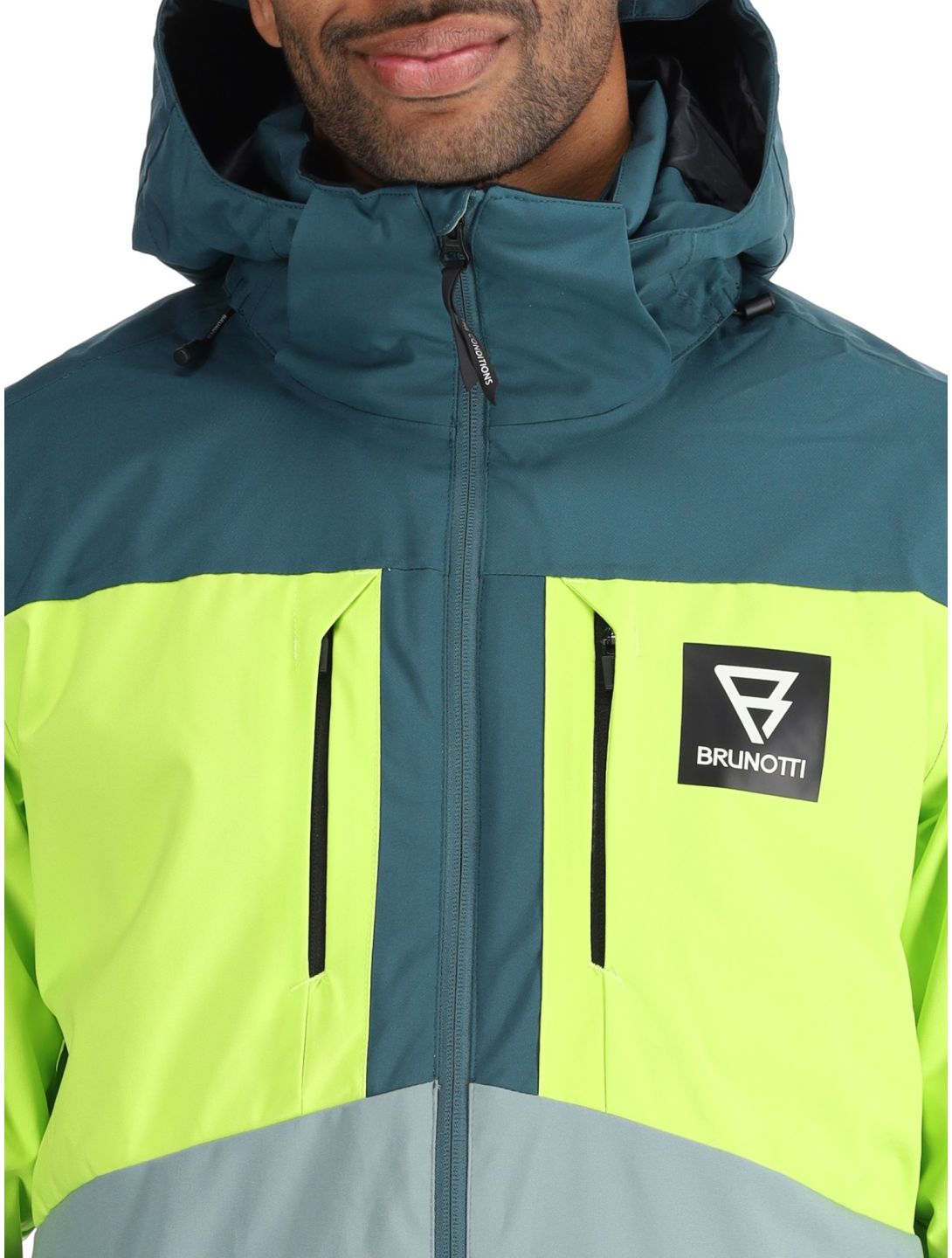 Brunotti, Aratin ski jacket men Fuel Green green 