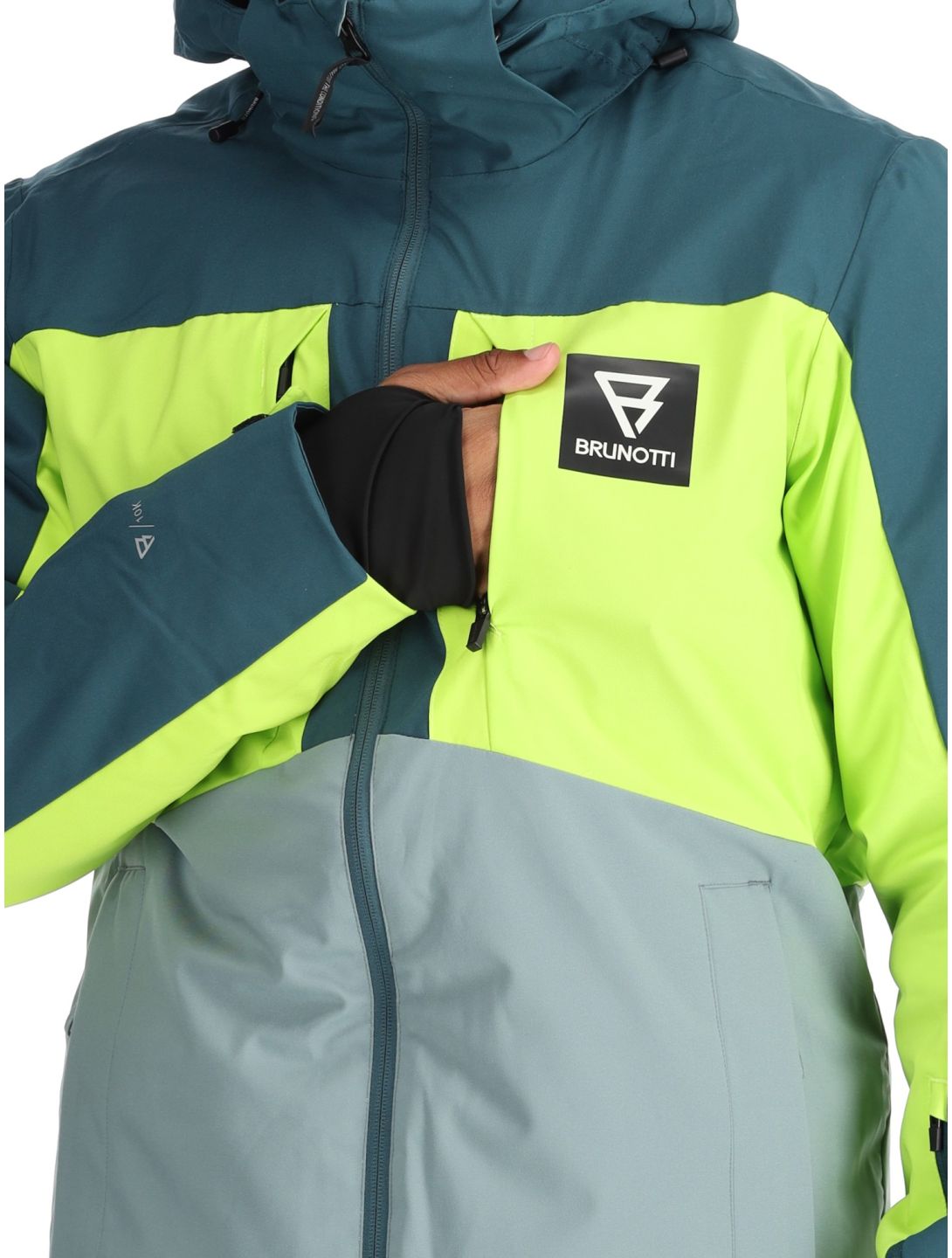 Brunotti, Aratin ski jacket men Fuel Green green 