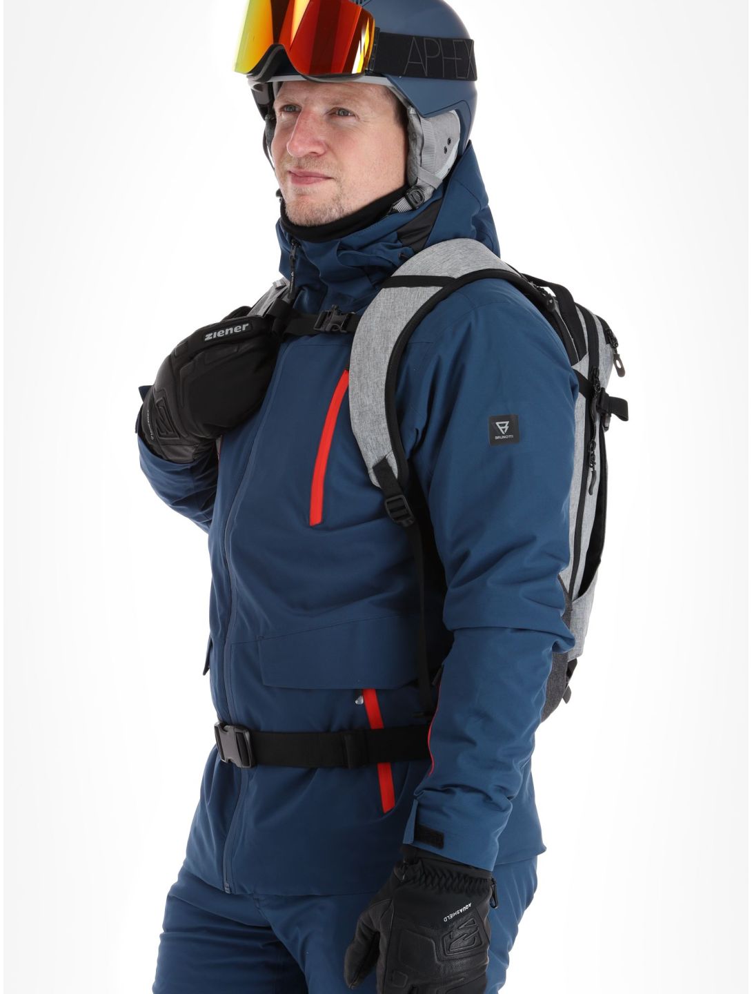 Brunotti, Baron ski jacket men Night Blue blue 