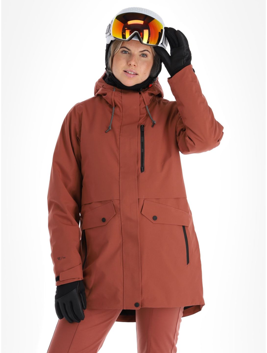 Brunotti, Bombini ski jacket women Mahoganny brown 