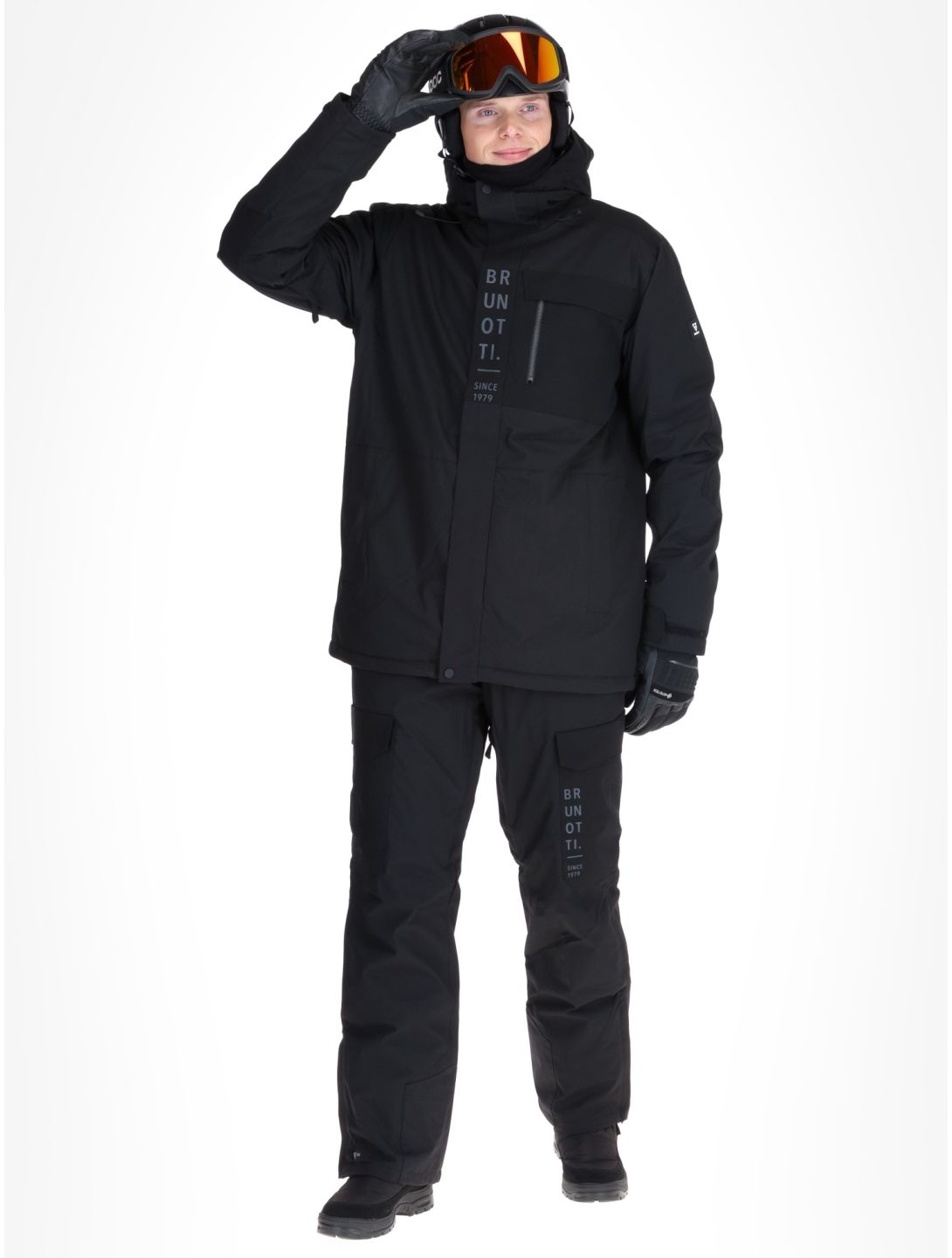 Brunotti, Boyd ski jacket men Black black 