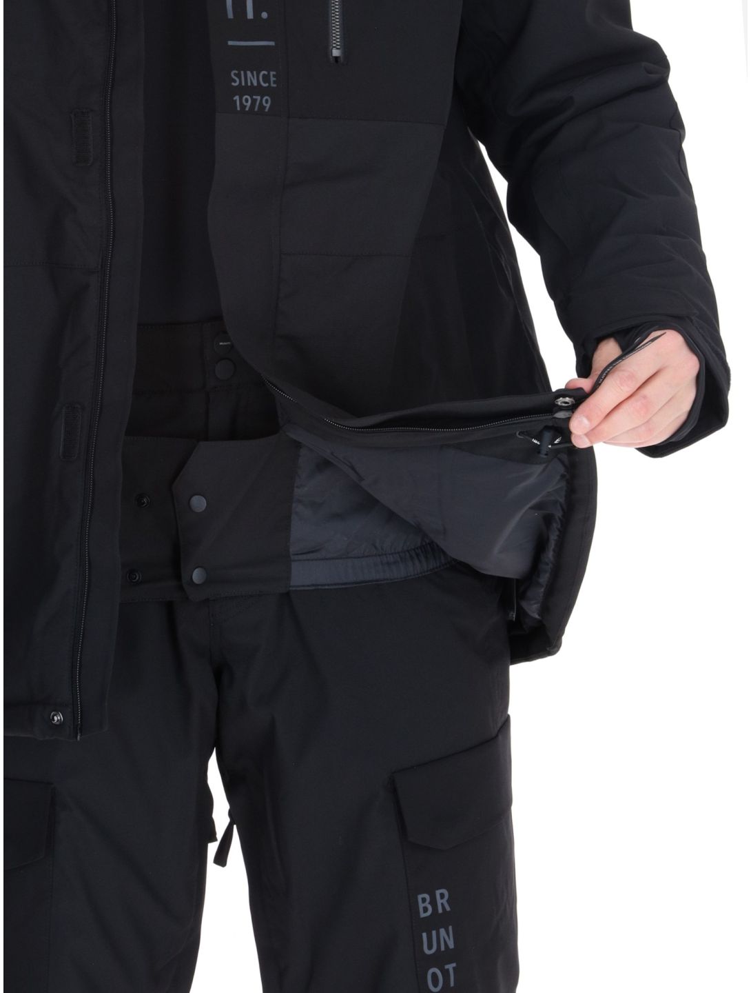 Brunotti, Boyd ski jacket men Black black 