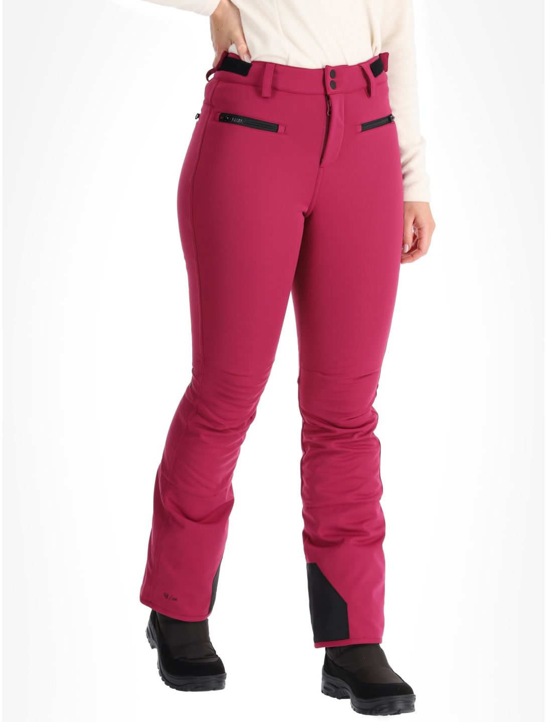 Brunotti, Coldlake softshell ski pants women Fuchsia purple 