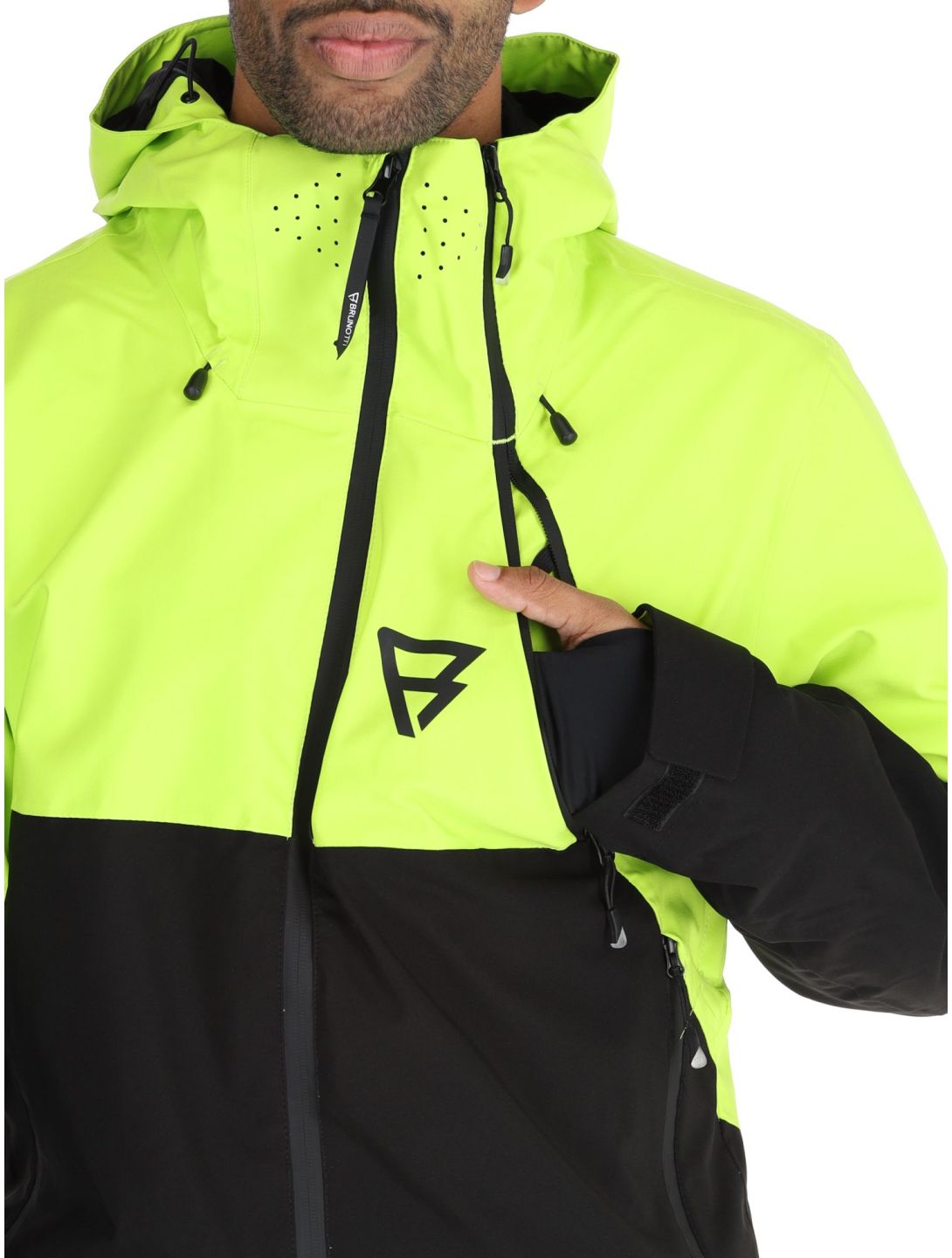 Brunotti, Curtis ski jacket men Electric green 