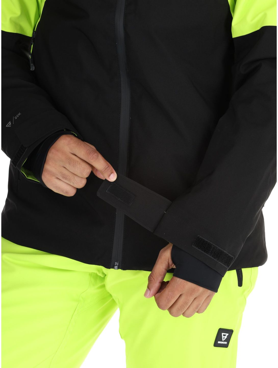 Brunotti, Curtis ski jacket men Electric green 