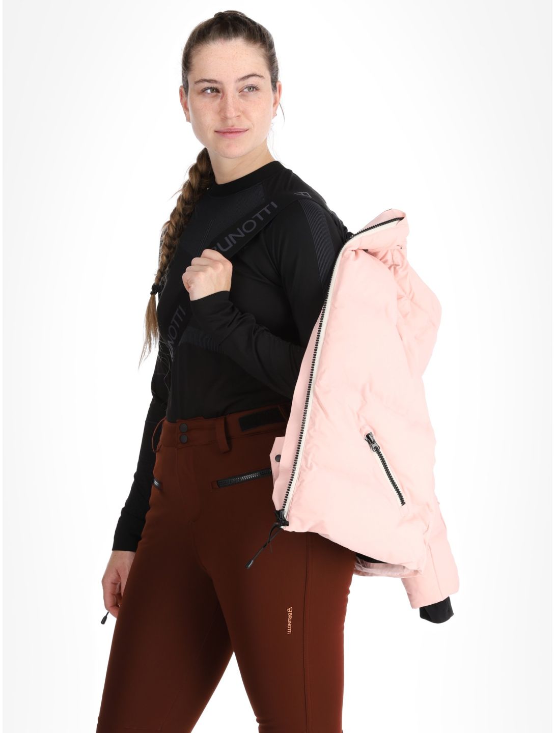 Brunotti, Cypress ski jacket women Soft Pink pink 