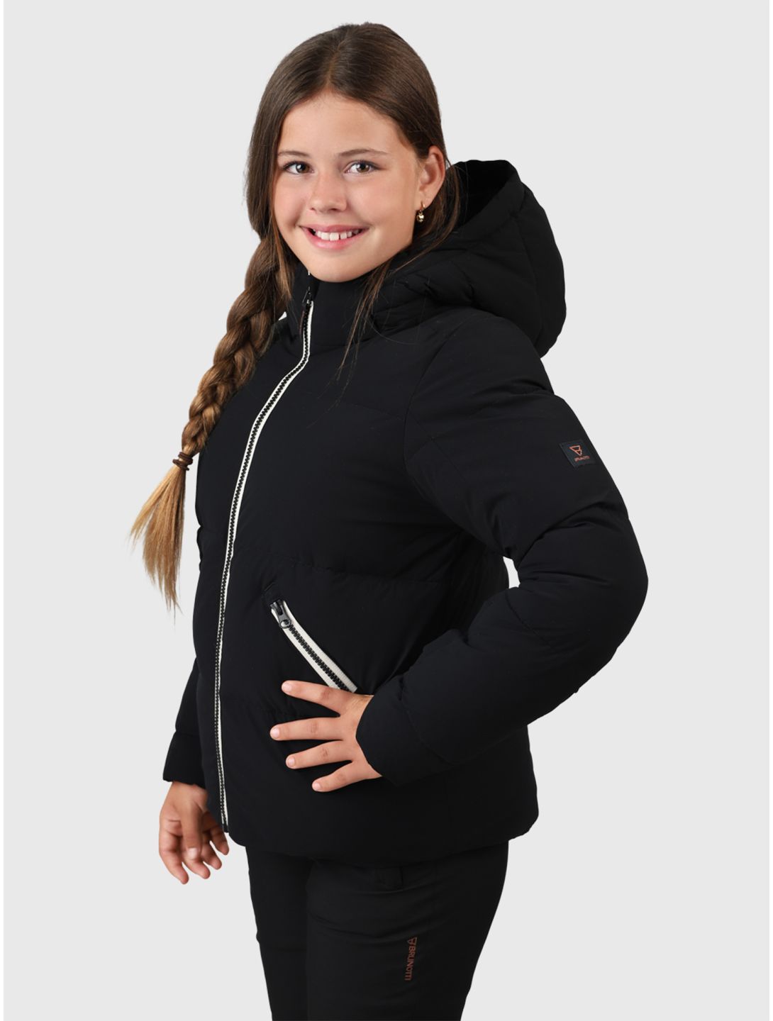 Brunotti, Cypressa ski jacket kids Black black 