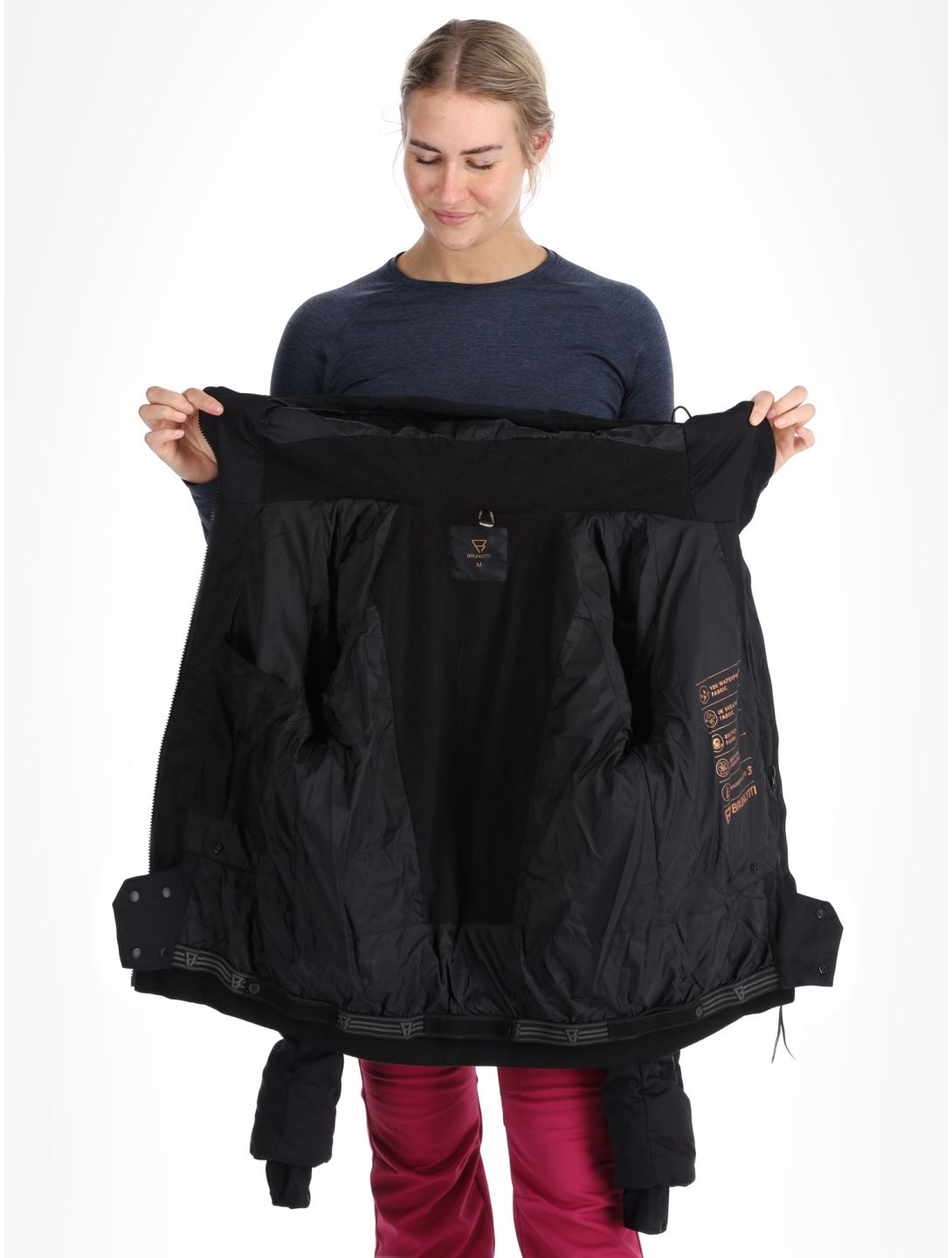 Brunotti, Firecrown ski jacket women Black black 