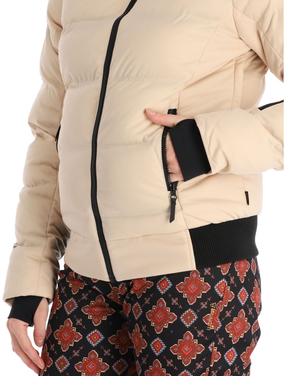 Brunotti, Firecrown ski jacket women Canvas beige 