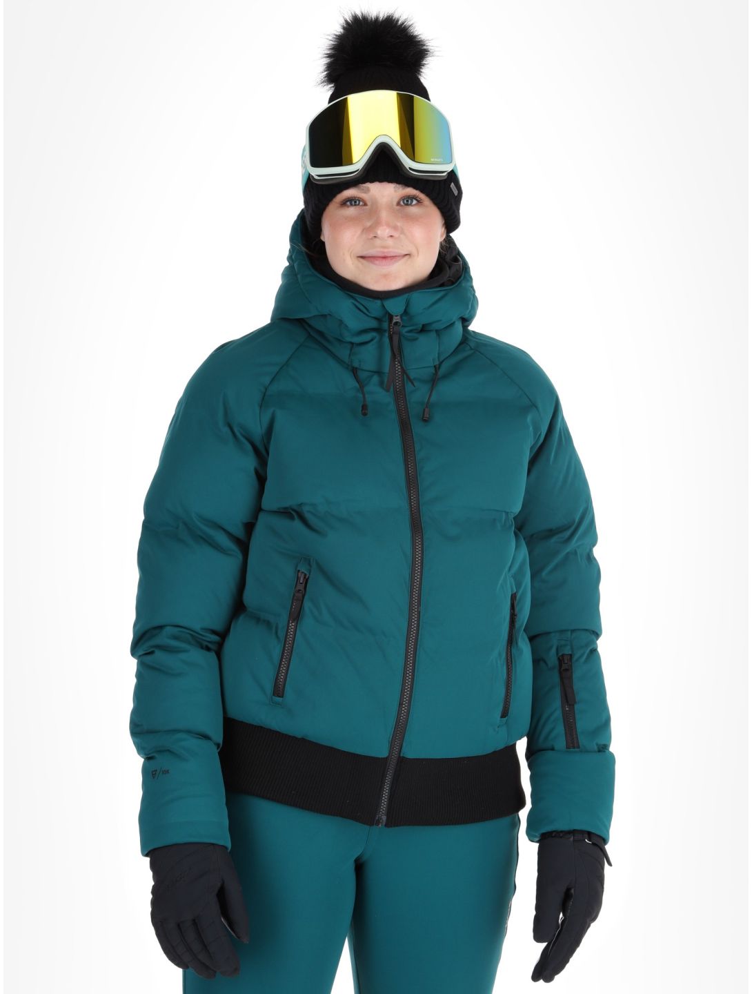 Brunotti, Firecrown ski jacket women Evergreen green 