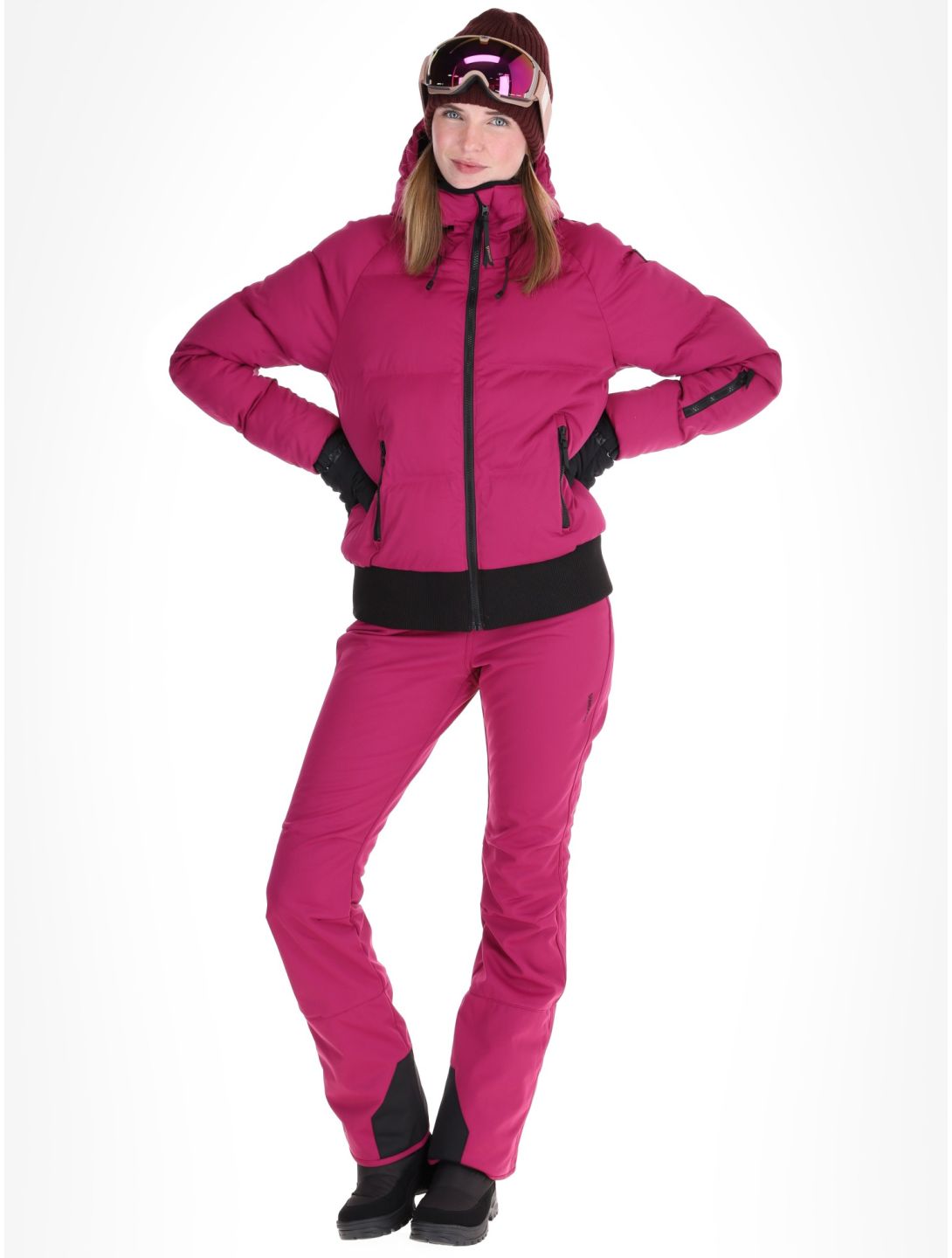 Brunotti, Firecrown ski jacket women Fuchsia purple 