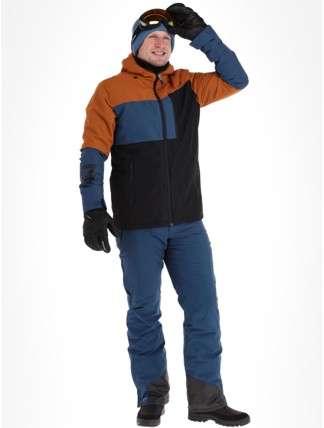 Brunotti Flynners ski jacket men Black black blue brown