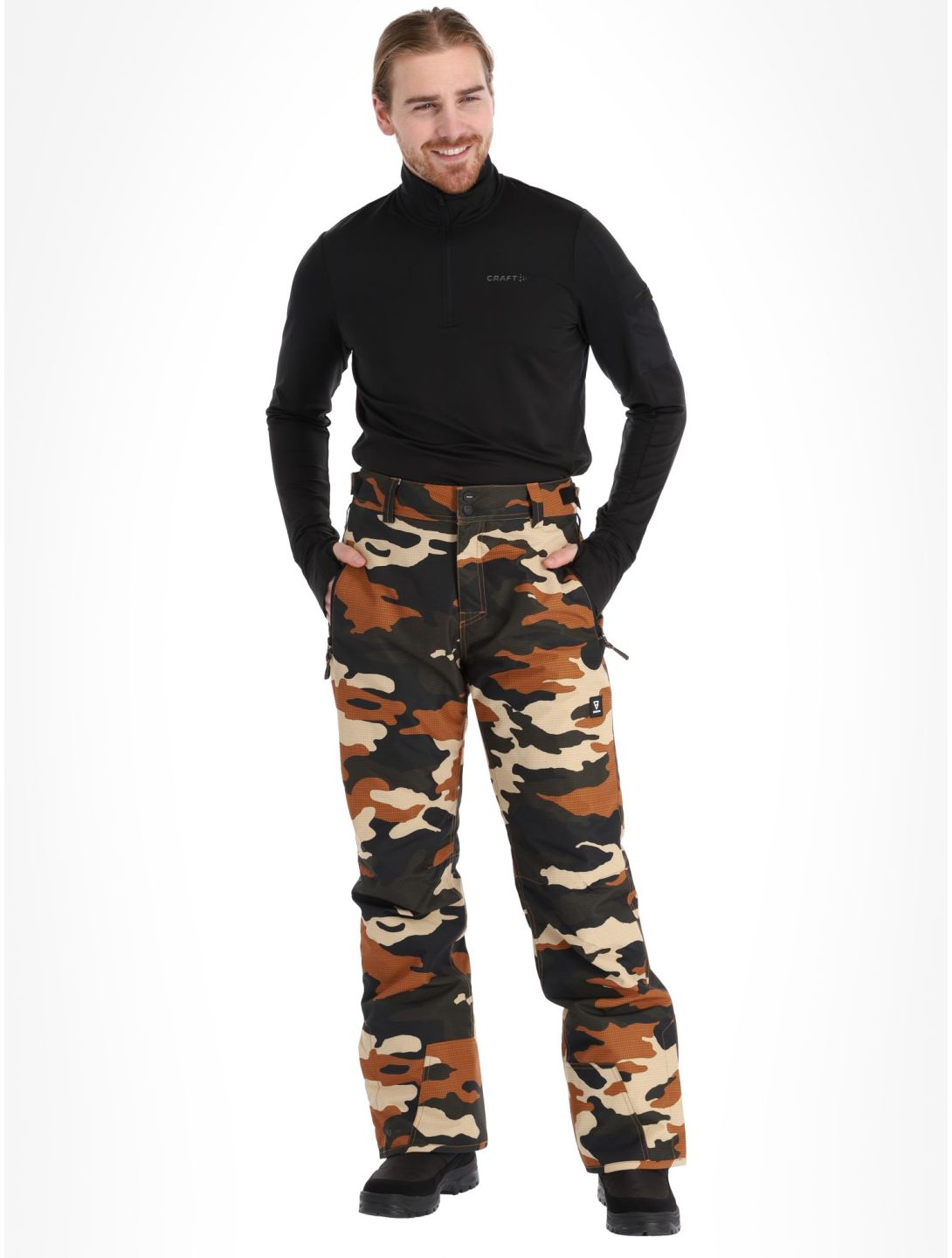 Brunotti, Footrail-AO ski pants men Tabacco brown 