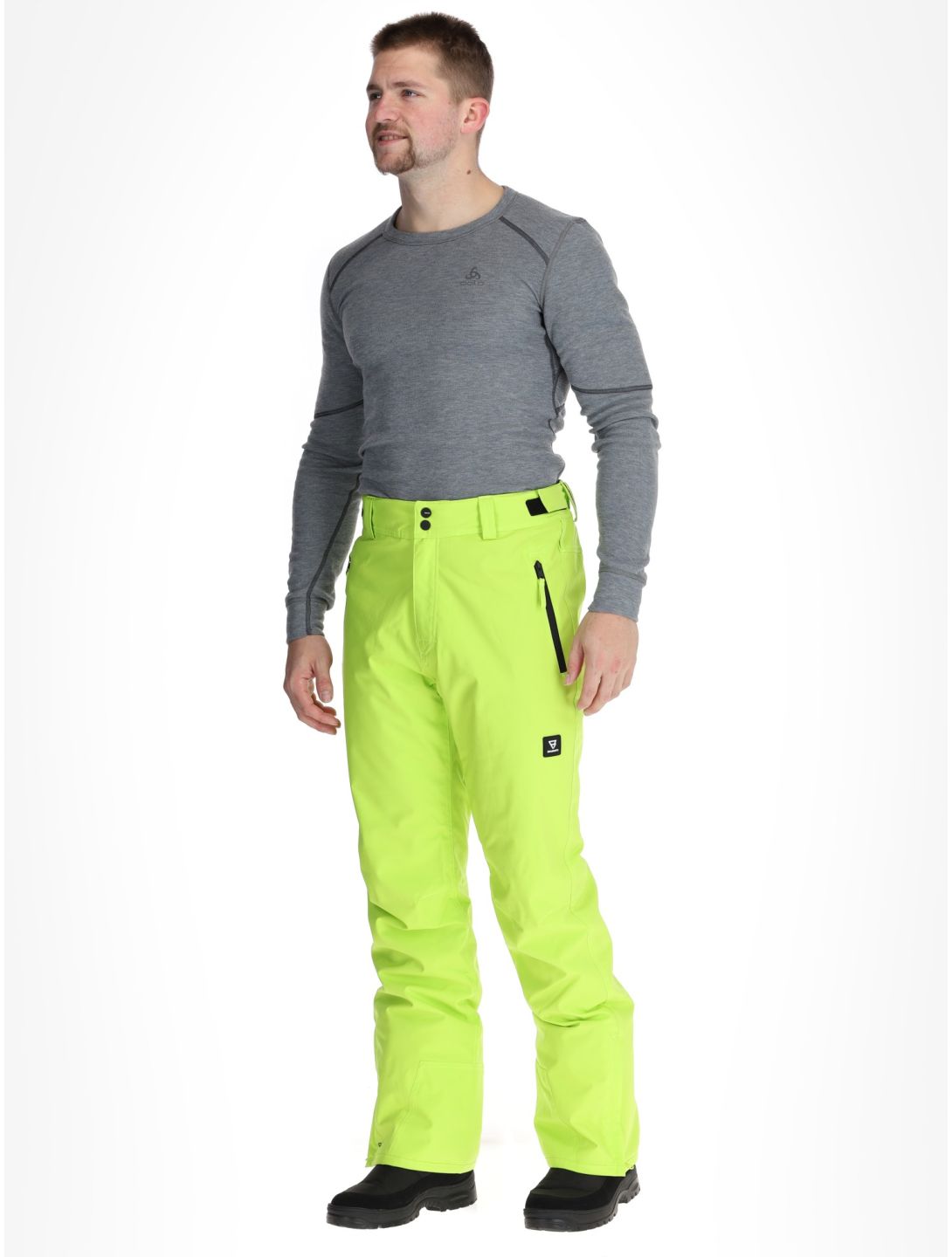 Brunotti, Footrail ski pants men Electric green 