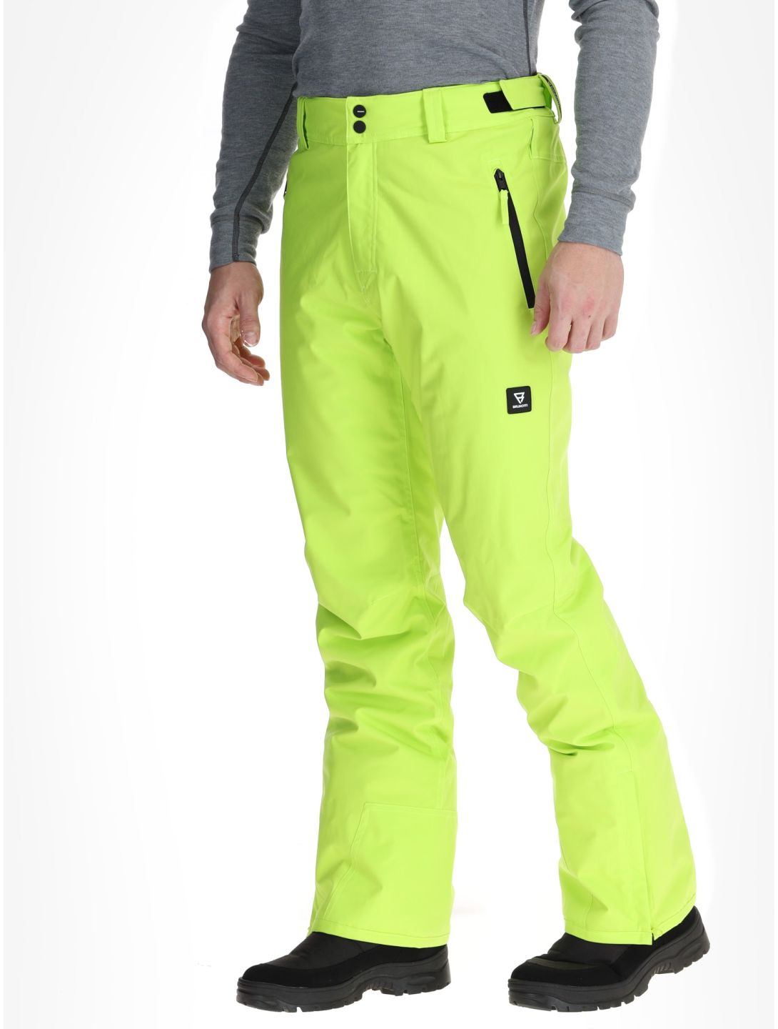 Brunotti, Footrail ski pants men Electric green 