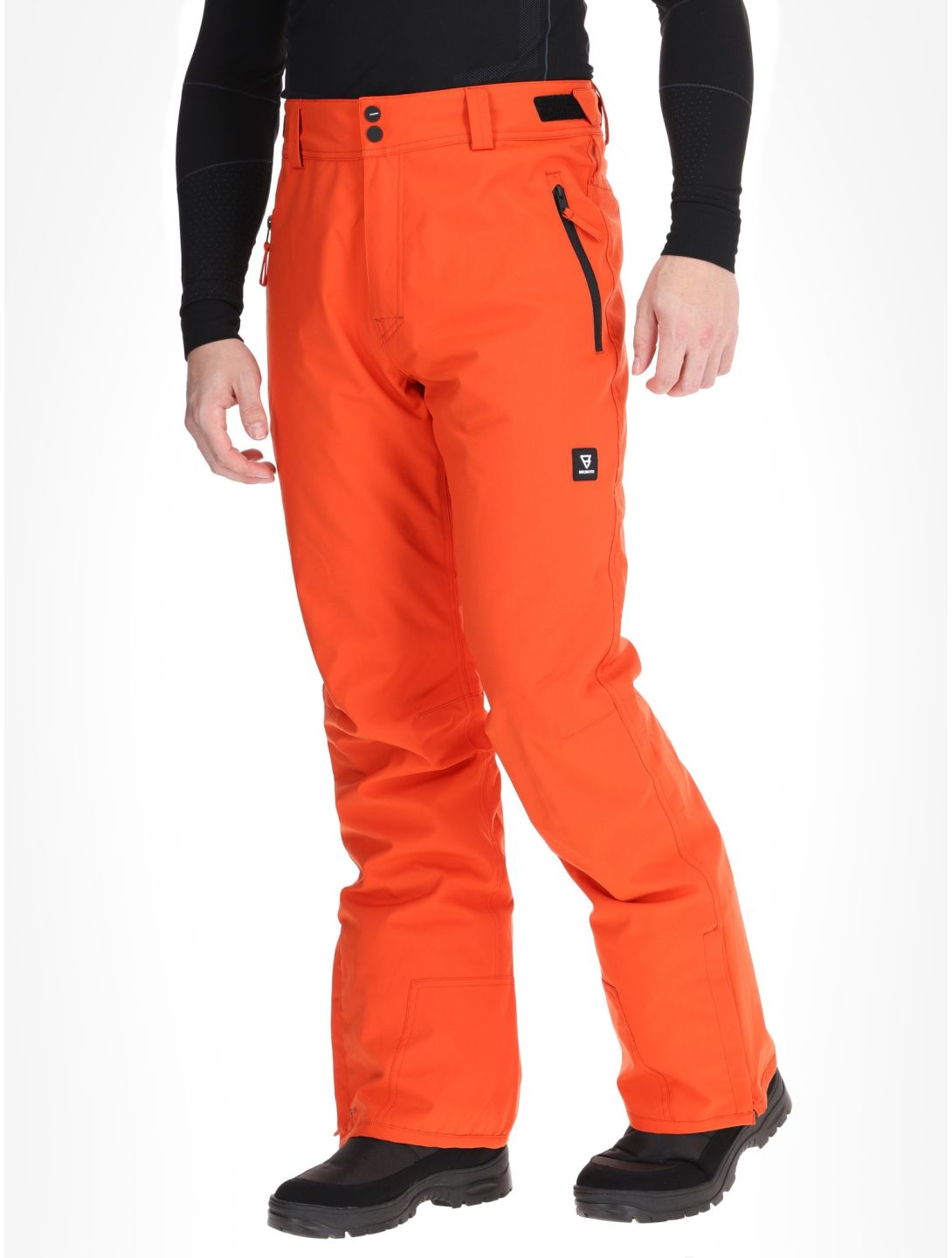 Brunotti, Footrail ski pants men Mandarin orange 