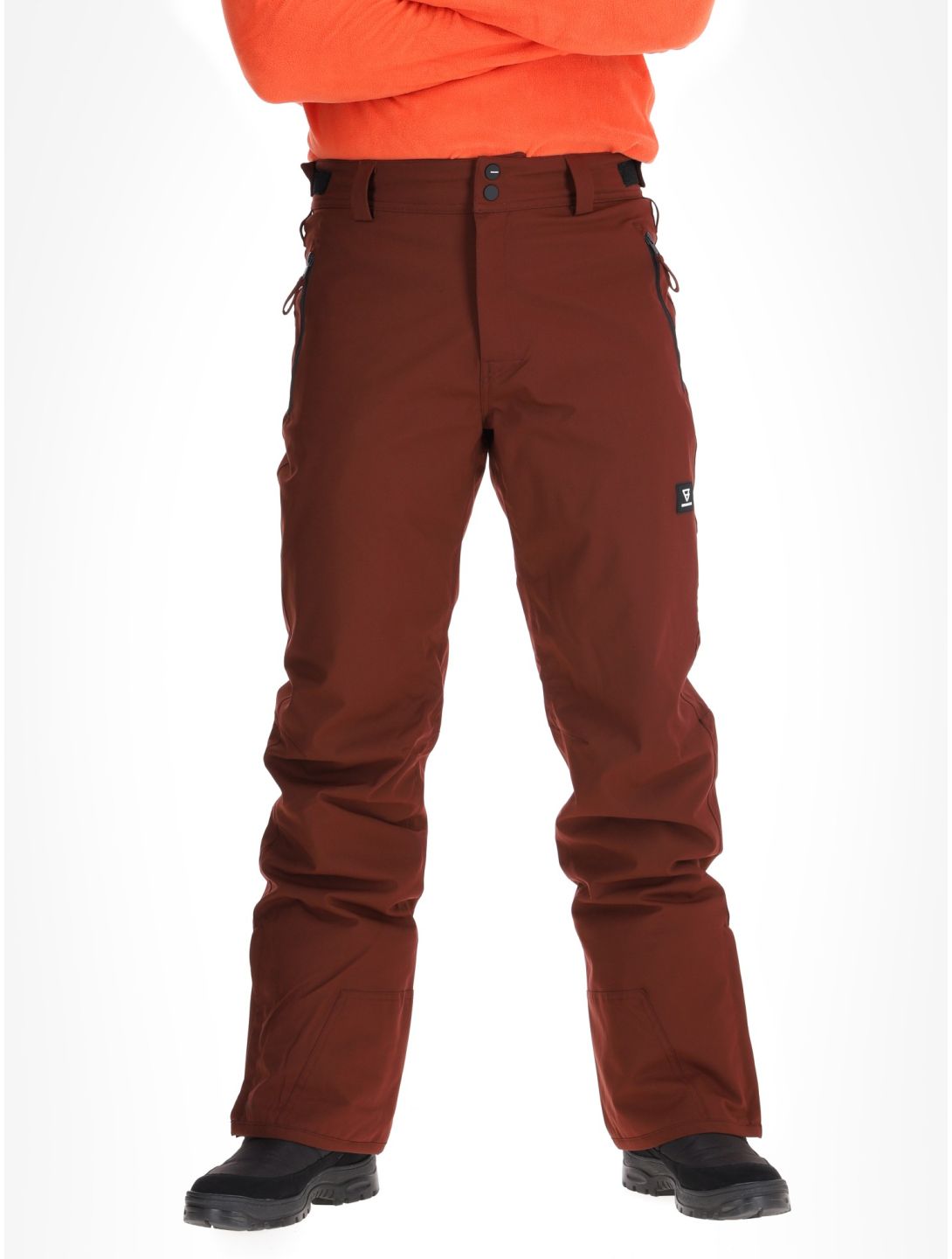 Brunotti, Footrail ski pants men Port red 