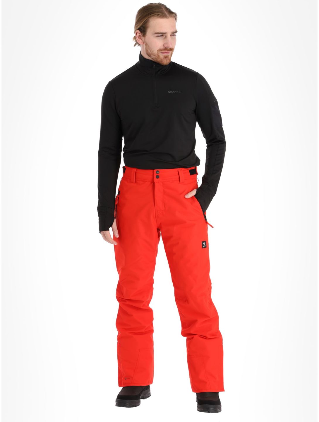 Brunotti, Footrail ski pants men Risk Red red 