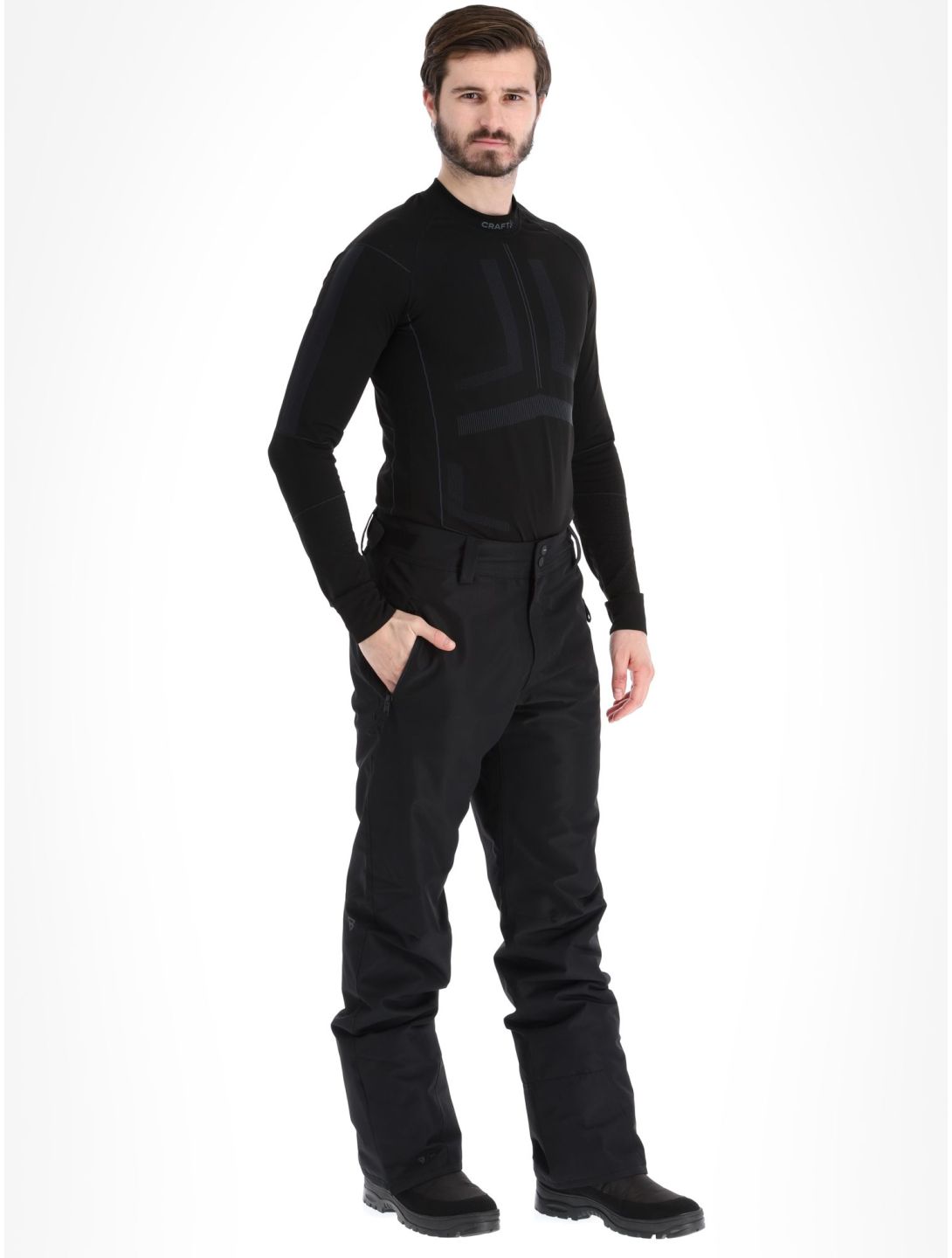 Brunotti, Footrail-N ski pants men Black black 