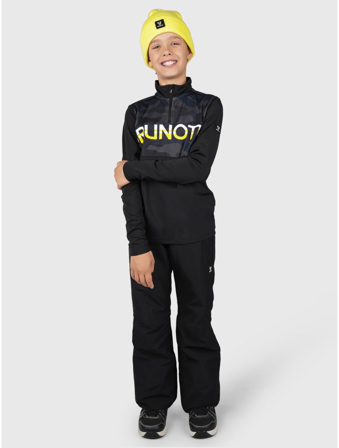 Brunotti, Footraily-N ski pants kids Black black 