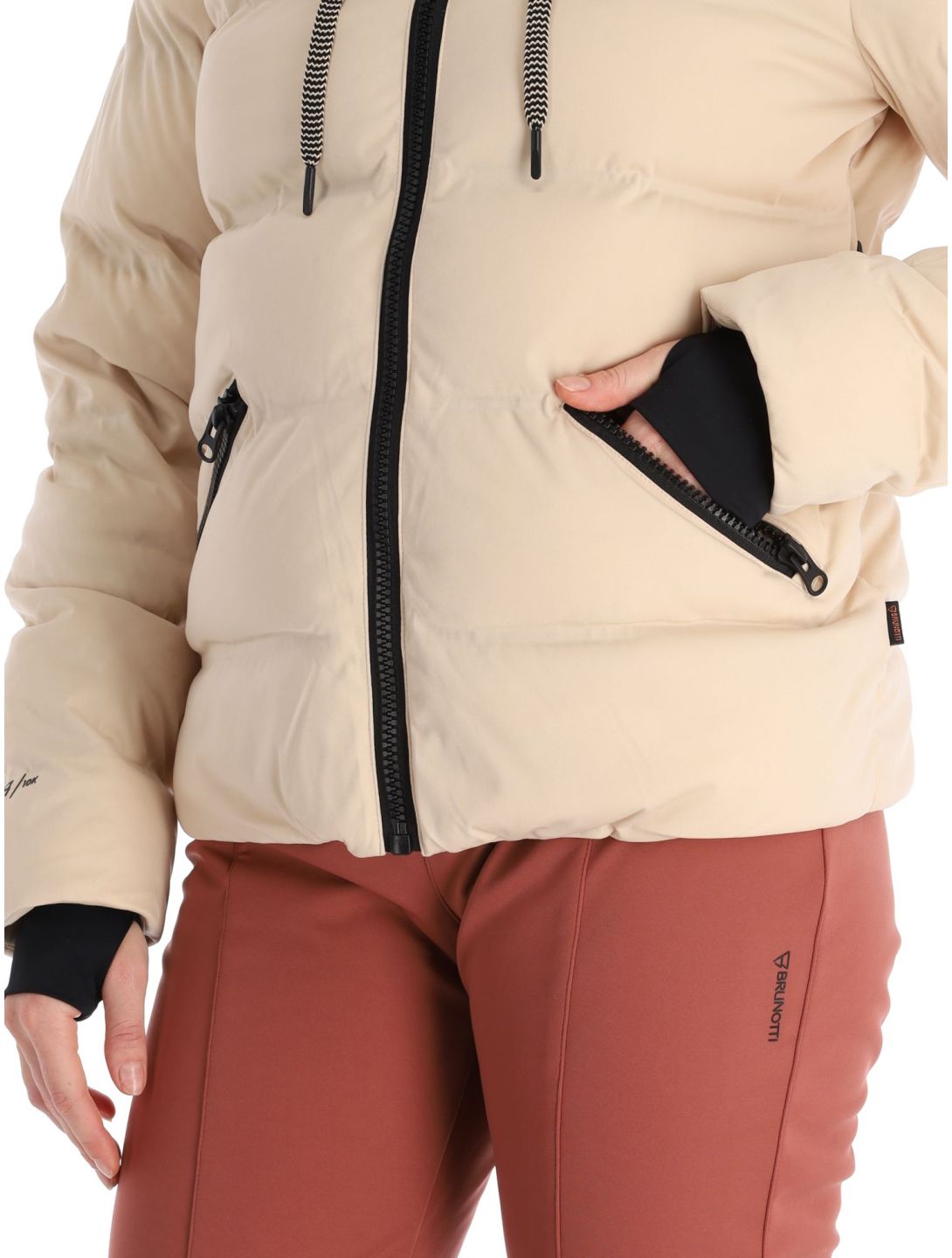 Brunotti, Irai ski jacket women Canvas beige 