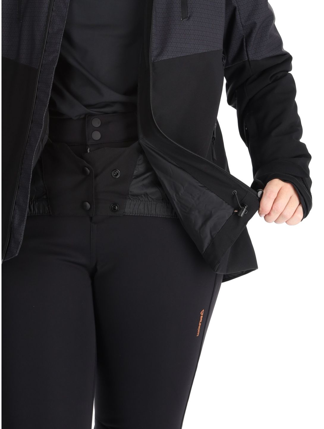 Brunotti, Lattea ski jacket women Black black 