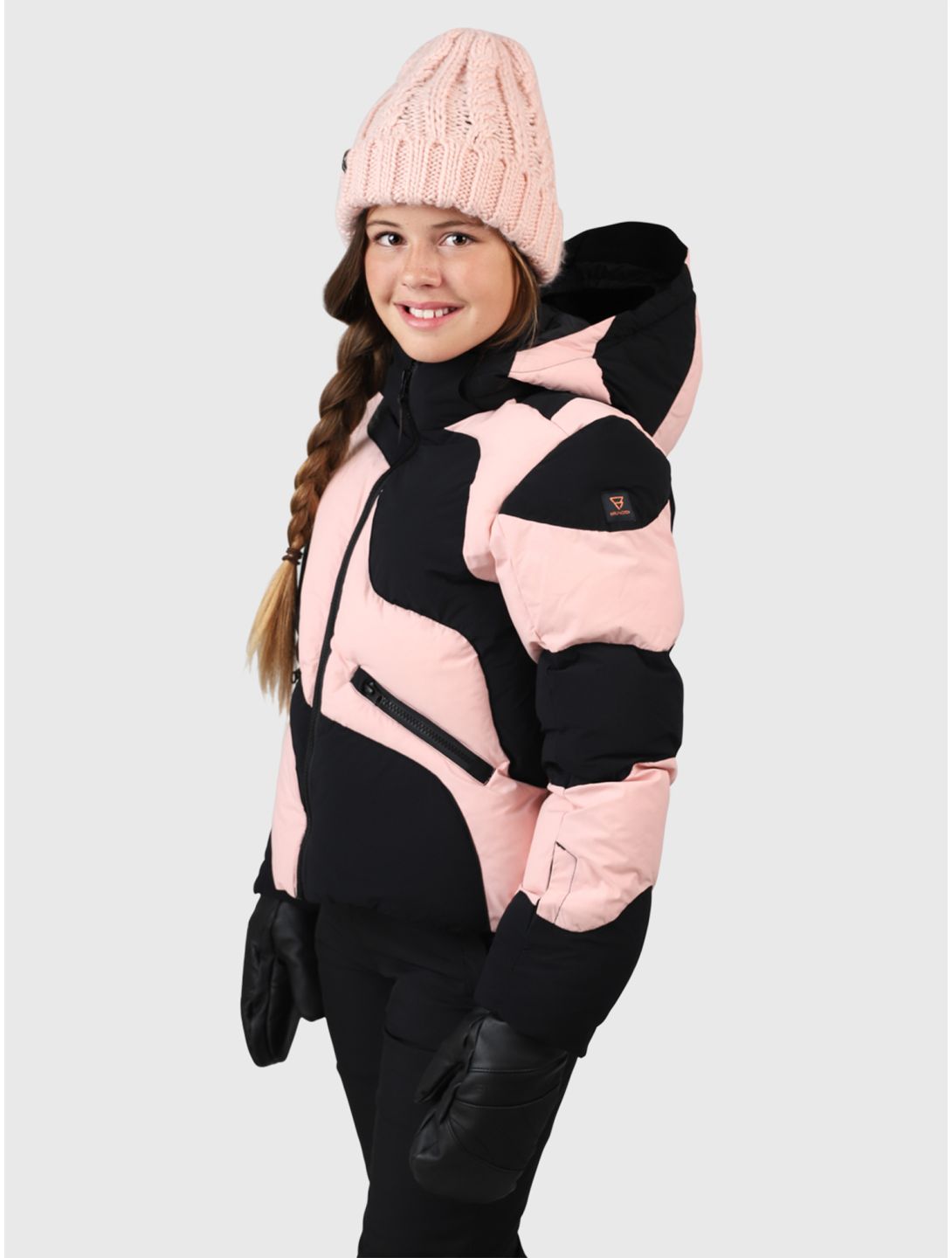 Brunotti, Marbley ski jacket kids Black black 