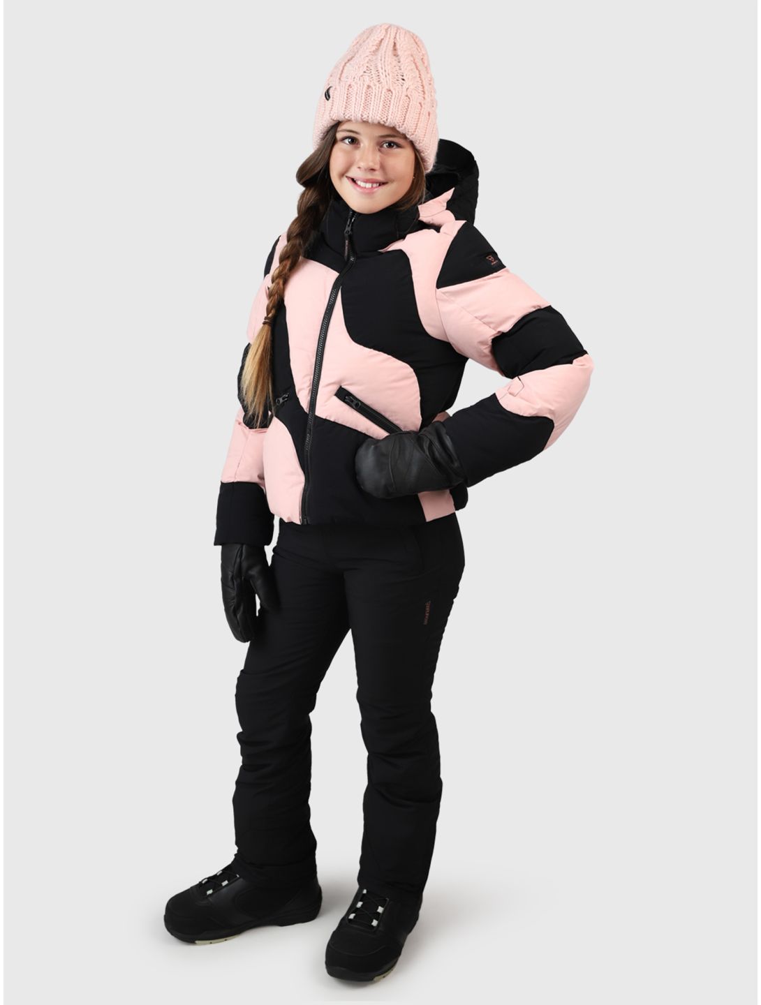 Brunotti, Marbley ski jacket kids Black black 