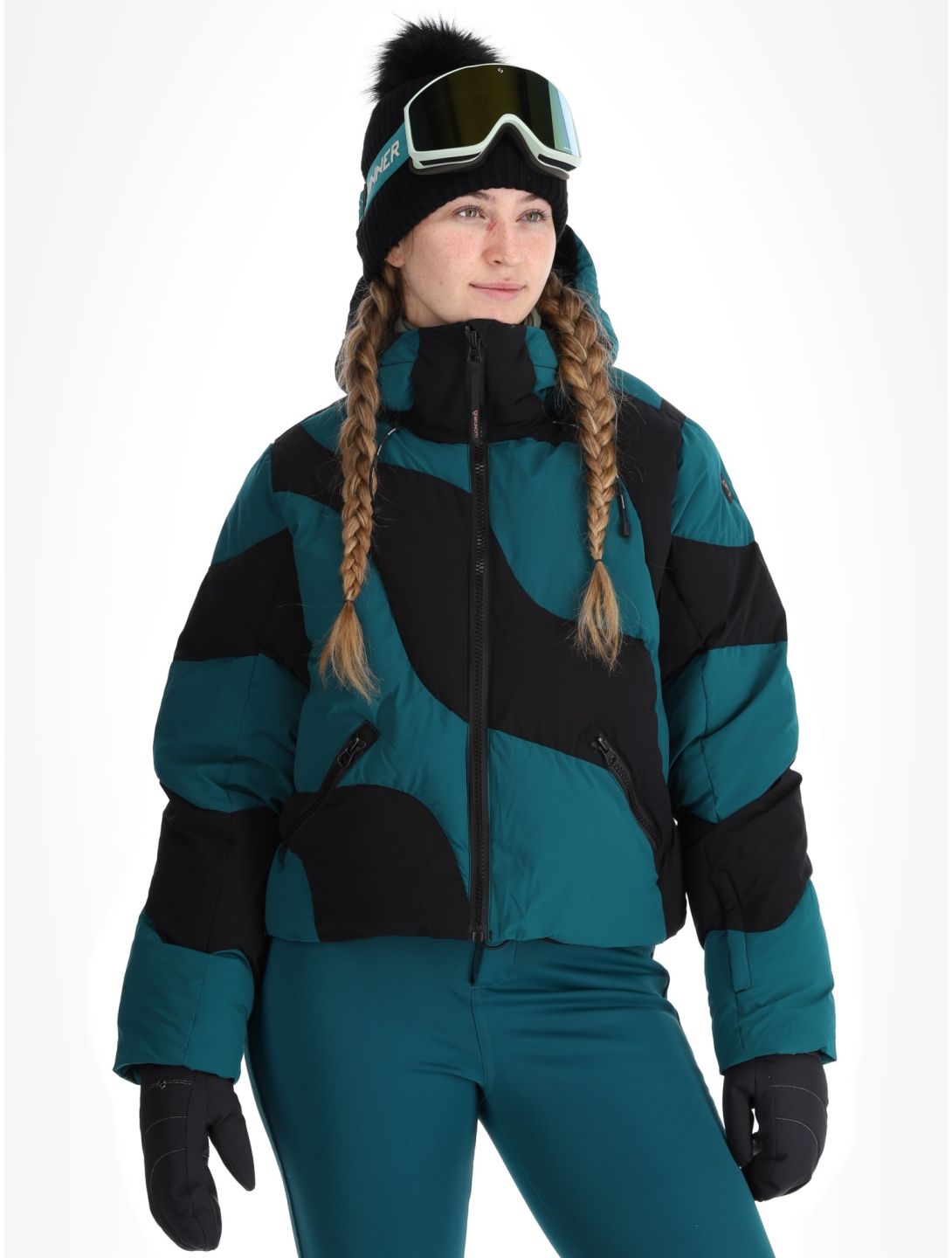 Brunotti, Maryski ski jacket women Evergreen green 