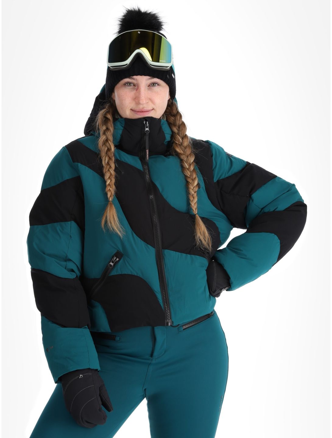 Brunotti, Maryski ski jacket women Evergreen green 