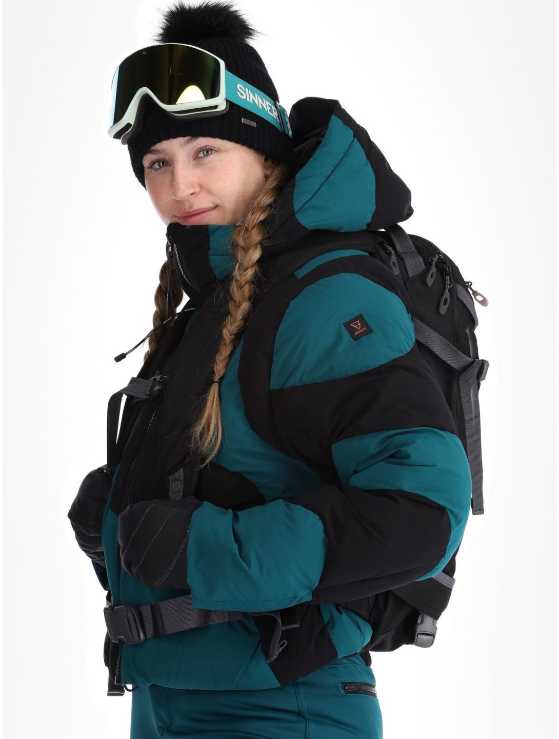 Brunotti, Maryski ski jacket women Evergreen green 