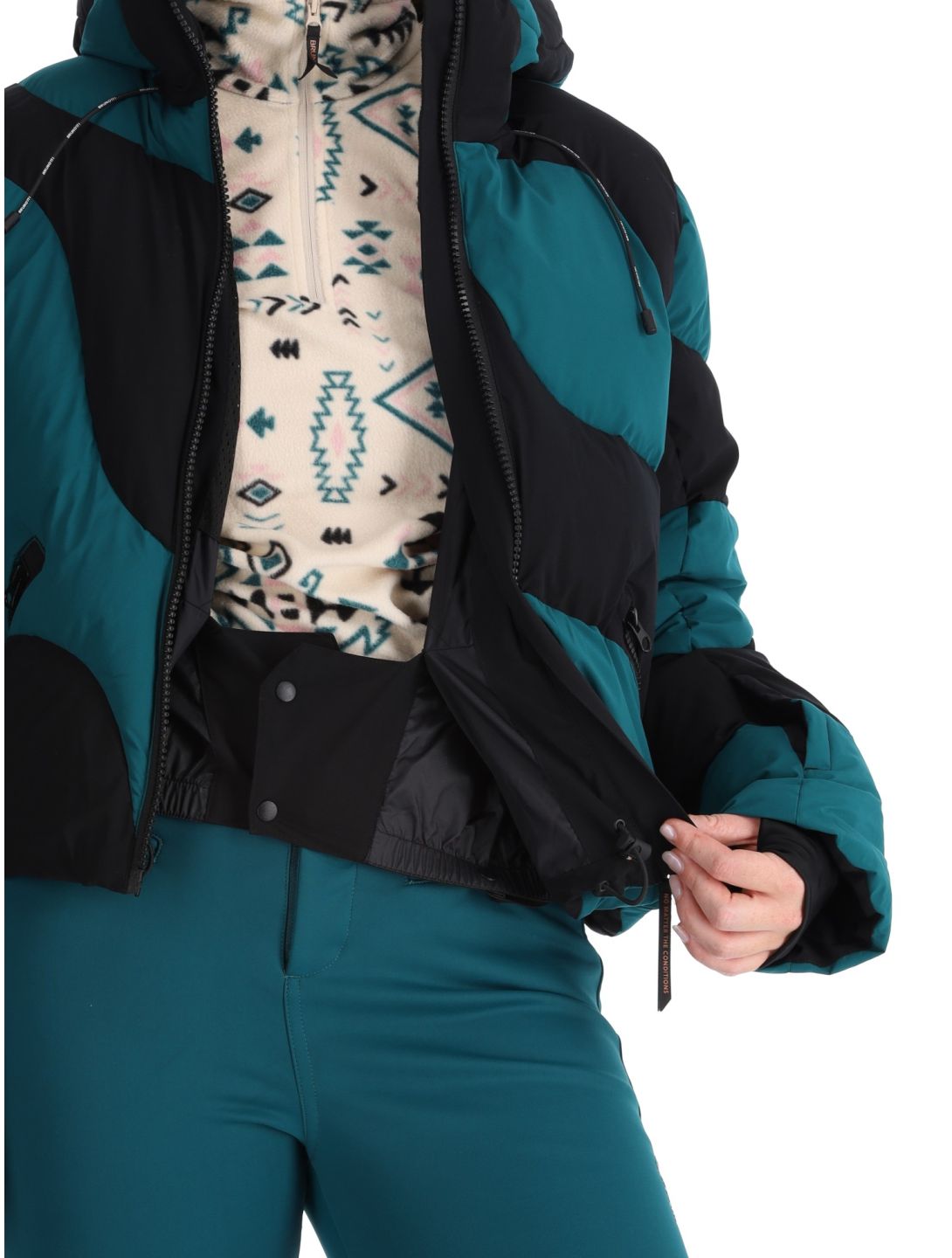 Brunotti, Maryski ski jacket women Evergreen green 