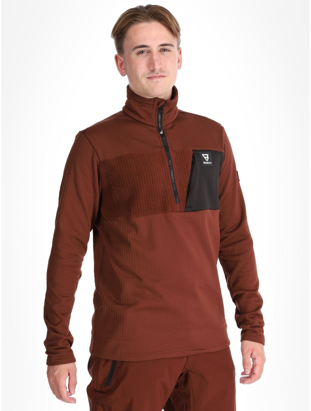 Brunotti, Mattia pullover men Port red 