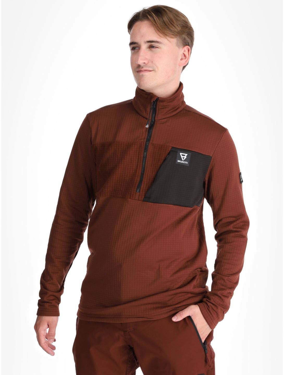 Brunotti, Mattia pullover men Port red 