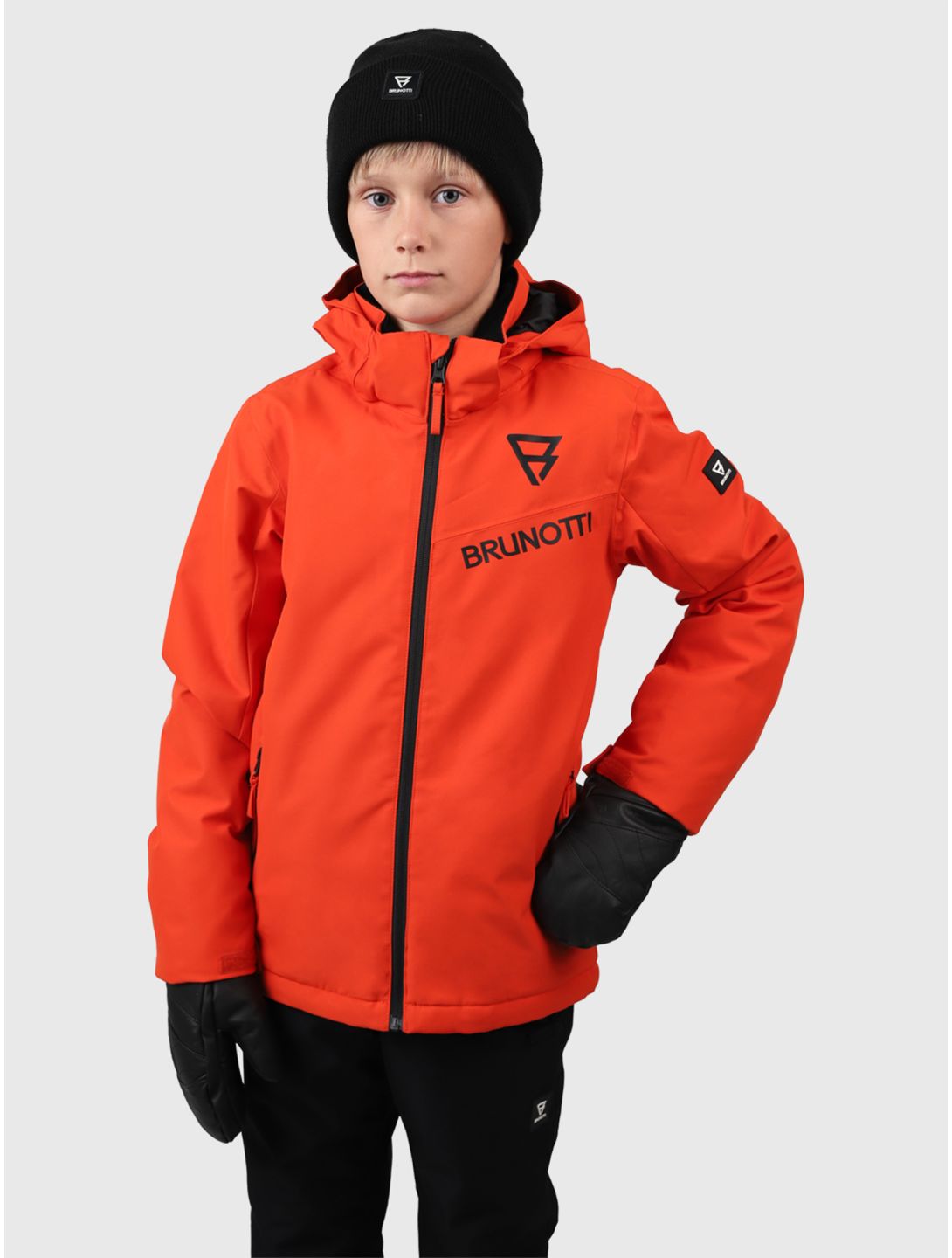 Brunotti, Navigaty ski jacket kids Mandarin orange 