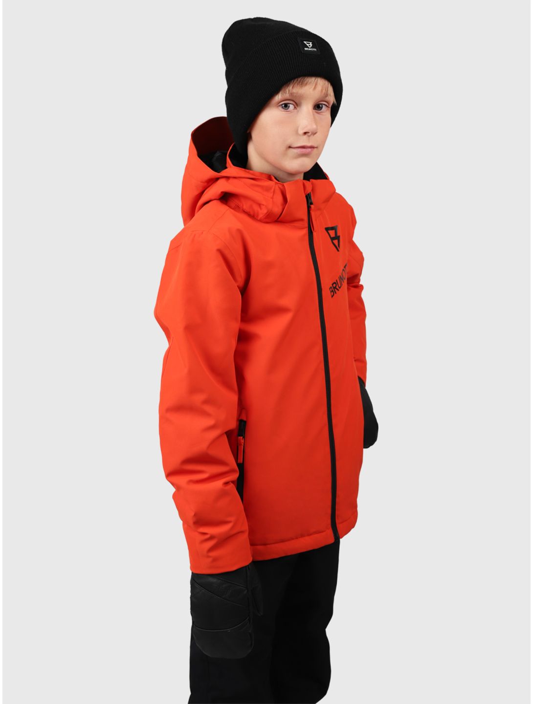 Brunotti, Navigaty ski jacket kids Mandarin orange 