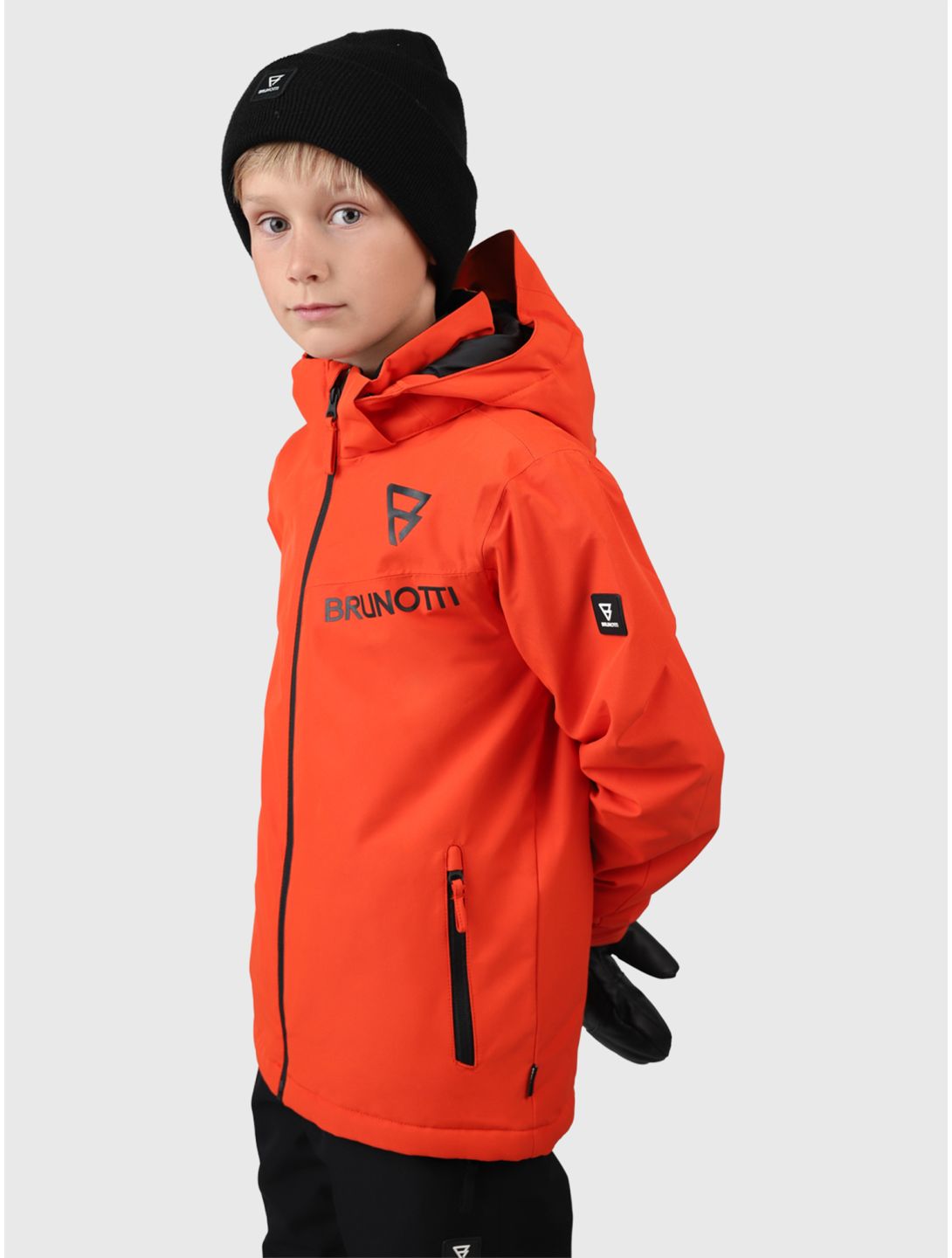 Brunotti, Navigaty ski jacket kids Mandarin orange 