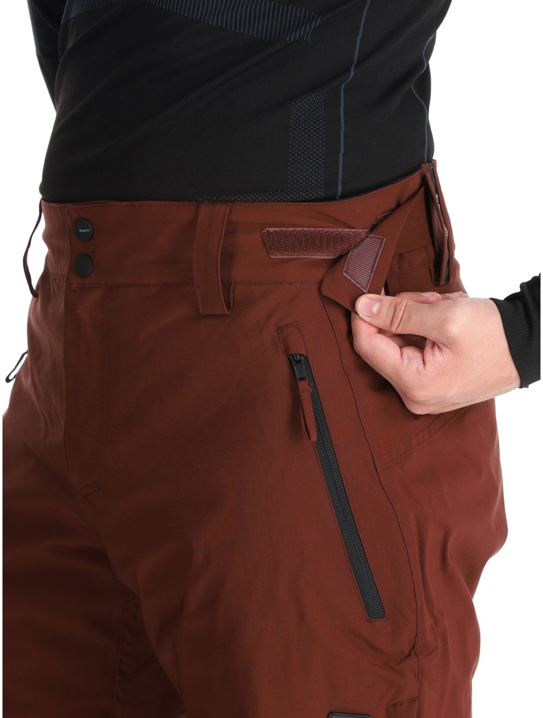 Brunotti, Ramiro ski pants men Port red 