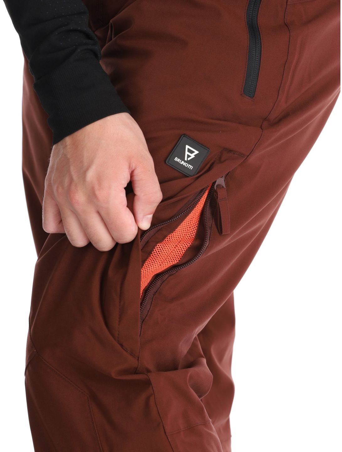 Brunotti, Ramiro ski pants men Port red 