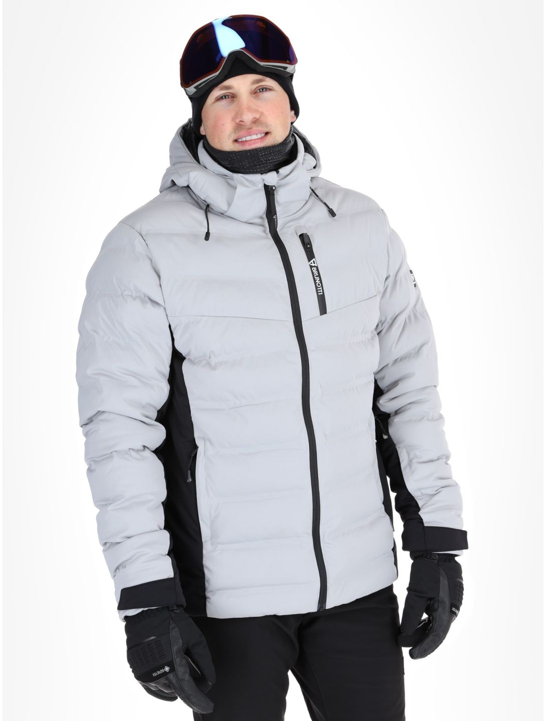 Brunotti, Sanclair ski jacket men Alloy grey 