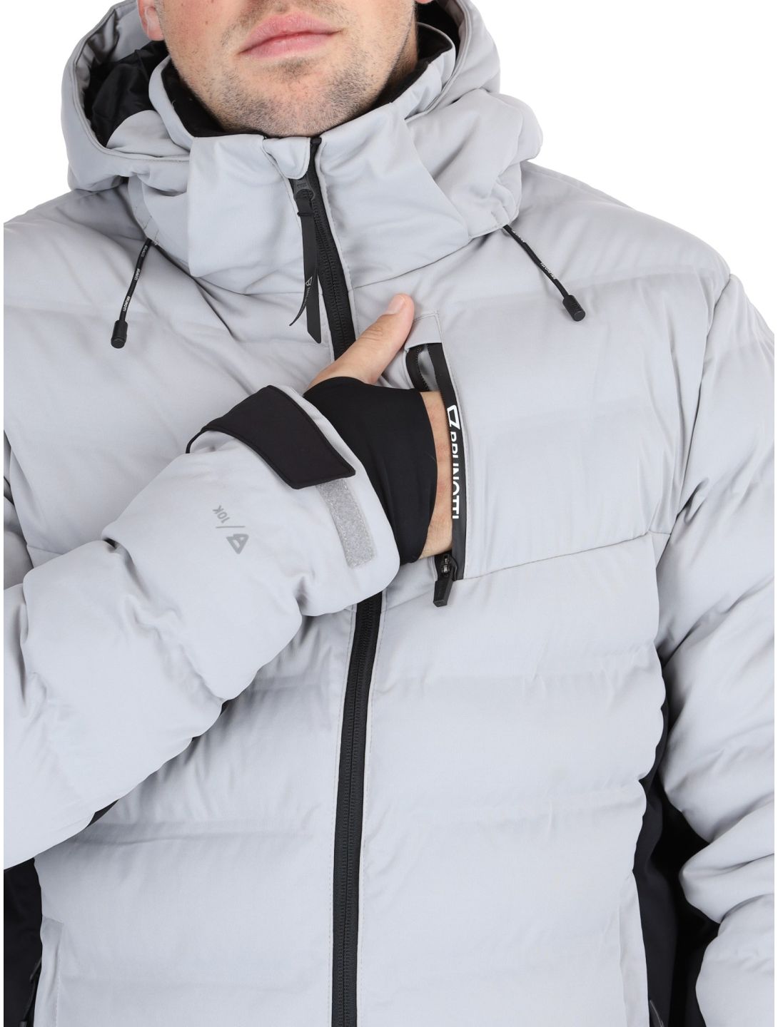 Brunotti, Sanclair ski jacket men Alloy grey 