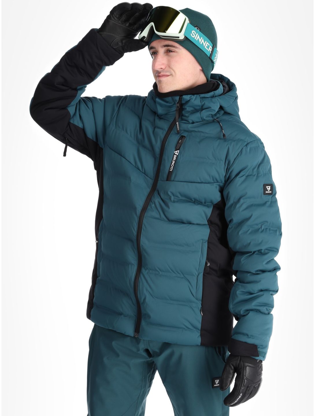 Brunotti, Sanclair ski jacket men Fuel Green green 