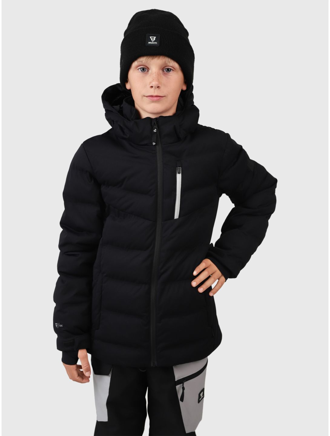 Brunotti, Sanclairy ski jacket kids Black black 