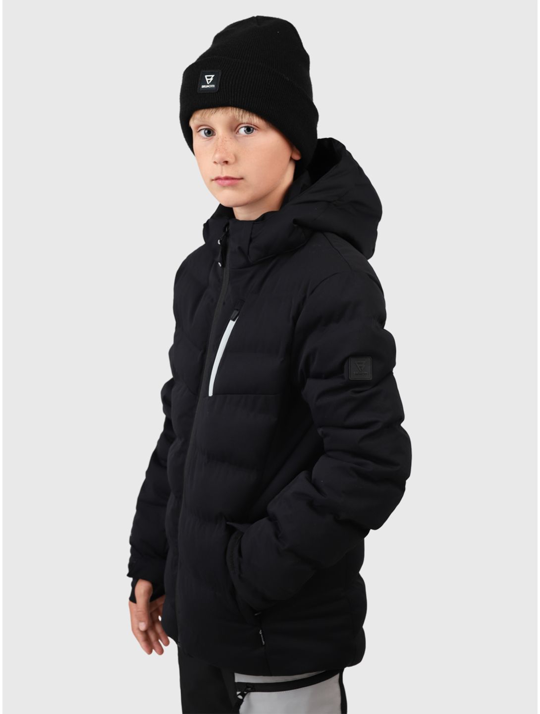 Brunotti, Sanclairy ski jacket kids Black black 