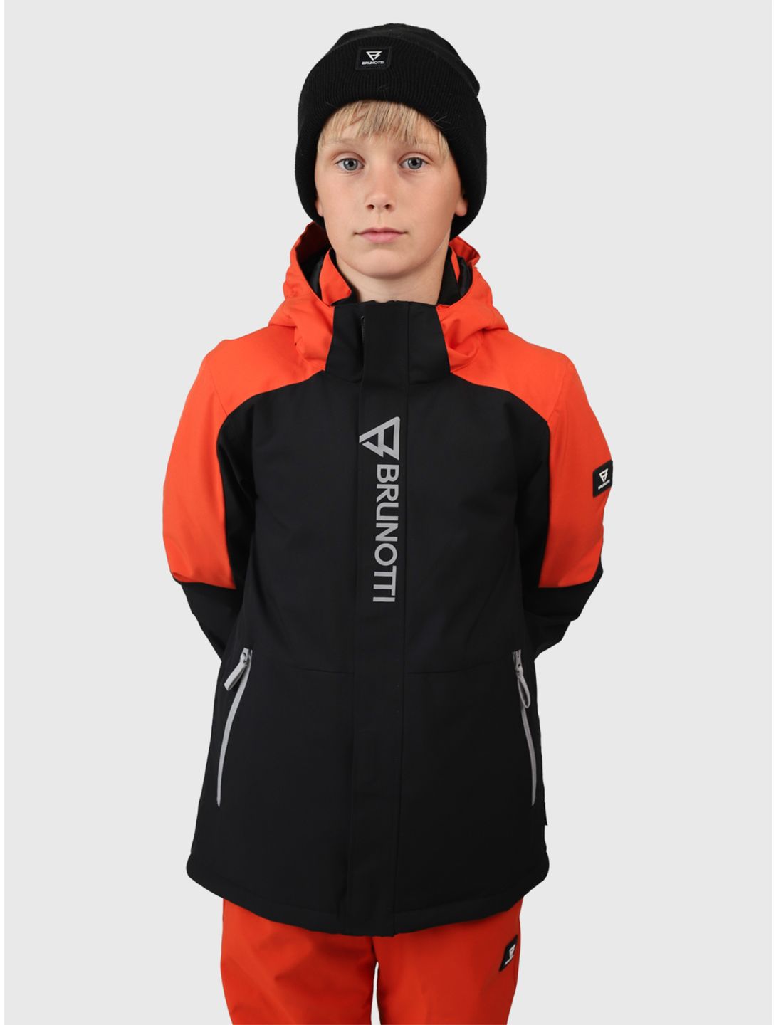 Brunotti, Sheldony ski jacket kids Black black 