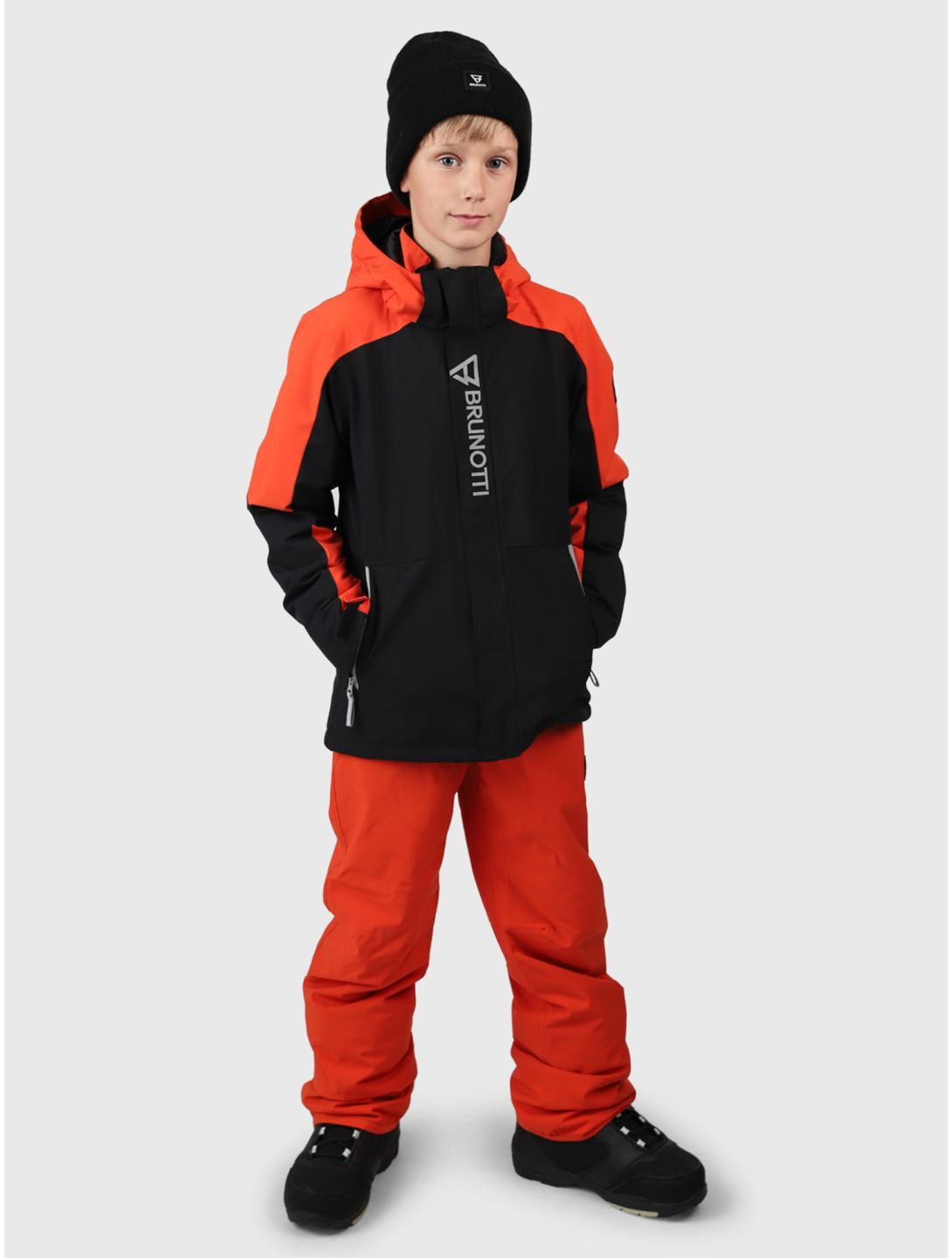 Brunotti, Sheldony ski jacket kids Black black 